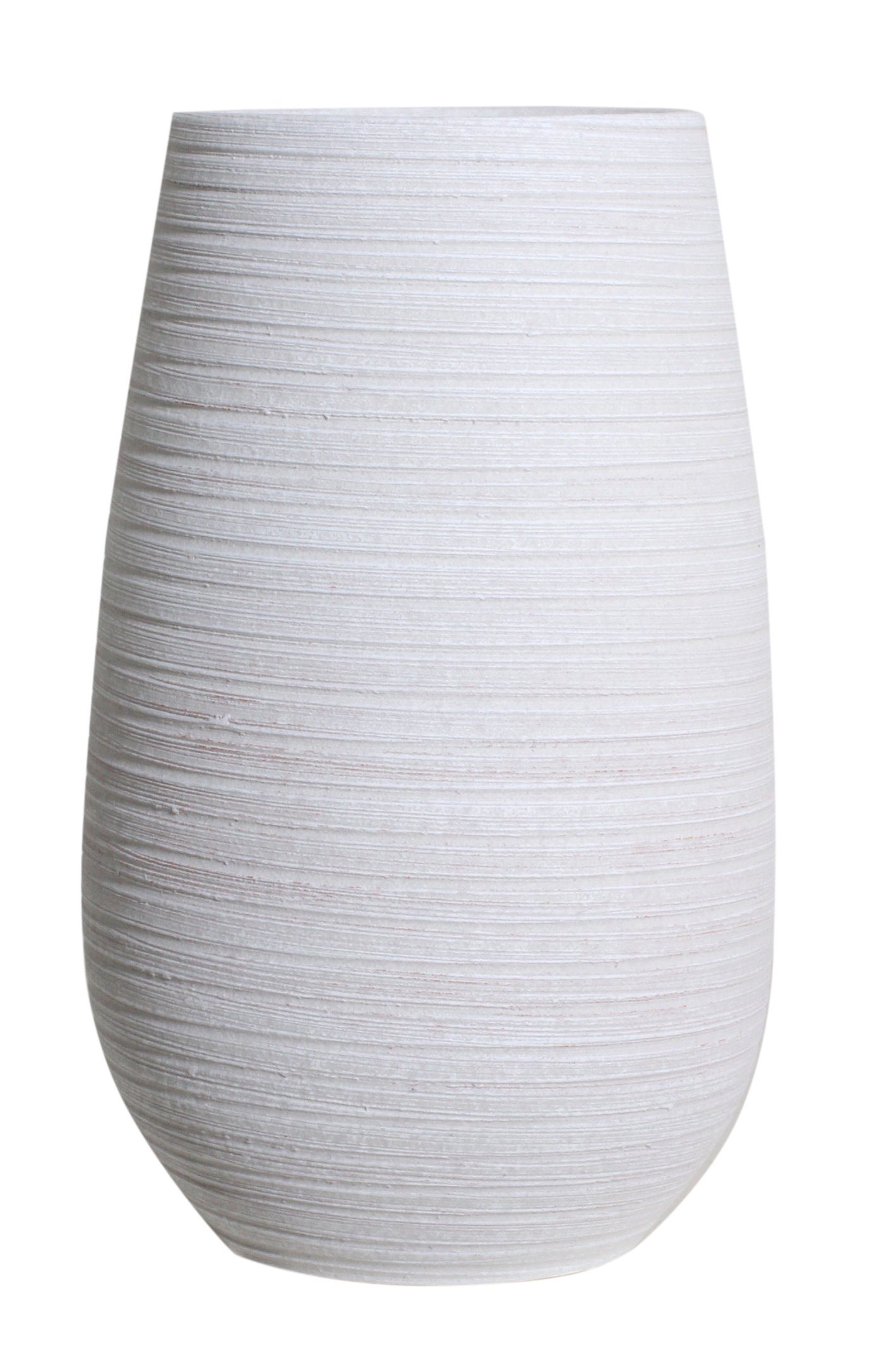 Antikweiß Dekovase tegawo LISBOA Keramik