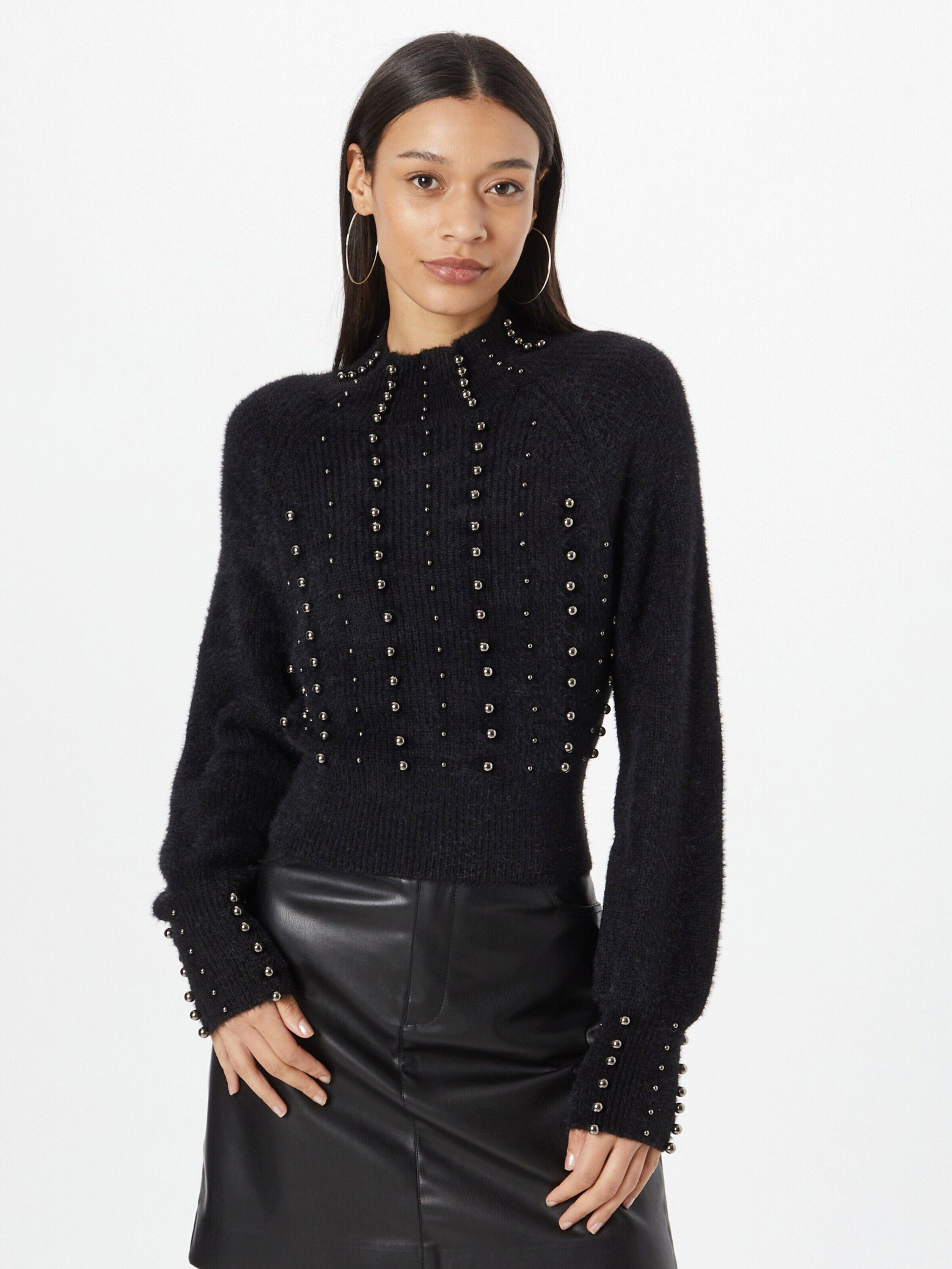 Tally Weijl Strickpullover (1-tlg) Perlen
