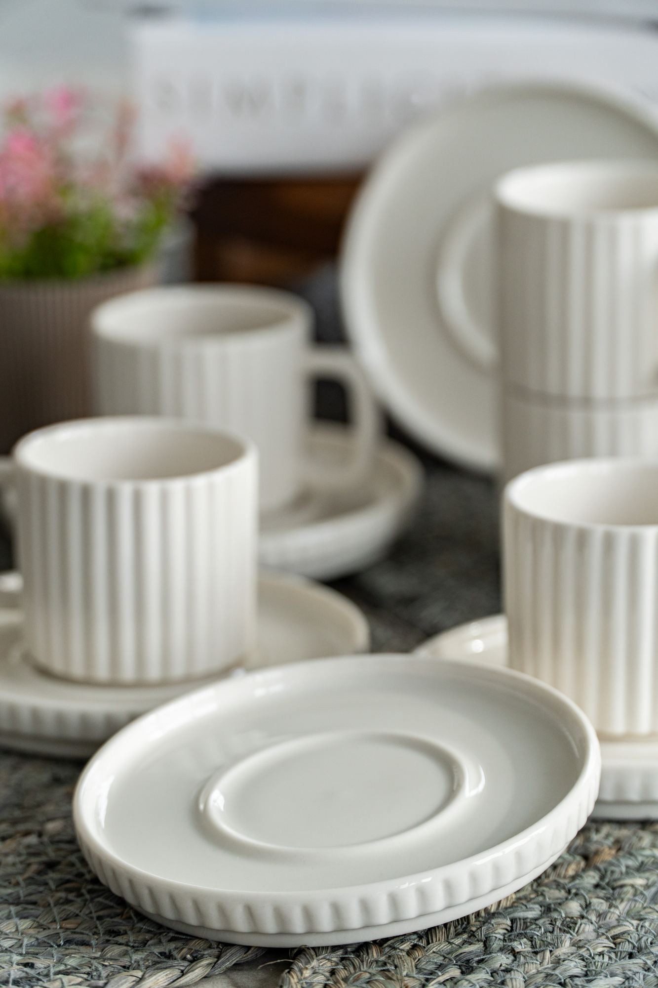 Hermia Concept Espressotasse Becher, 12-tlg., Porzellan, 12-teiliges Set