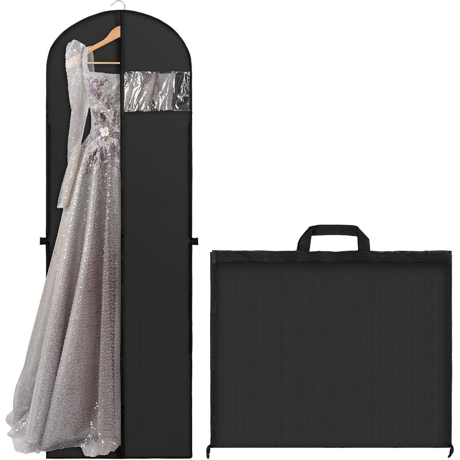 Kleidersack Kleidersack 180x60 cm faltbar Lang atmungsaktiv mit Griffen