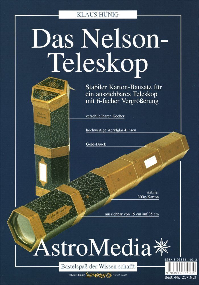 Astromedia Experimentierkasten Das Nelson-Teleskop