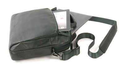 Tucano Laptop-Hülle Tucano One Premium - Slim case Leather 15 Zoll, Dark Green