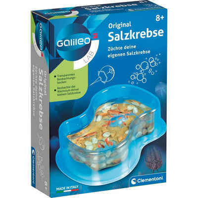 Clementoni® Experimentierkasten Galileo Lab Original Salzkrebse