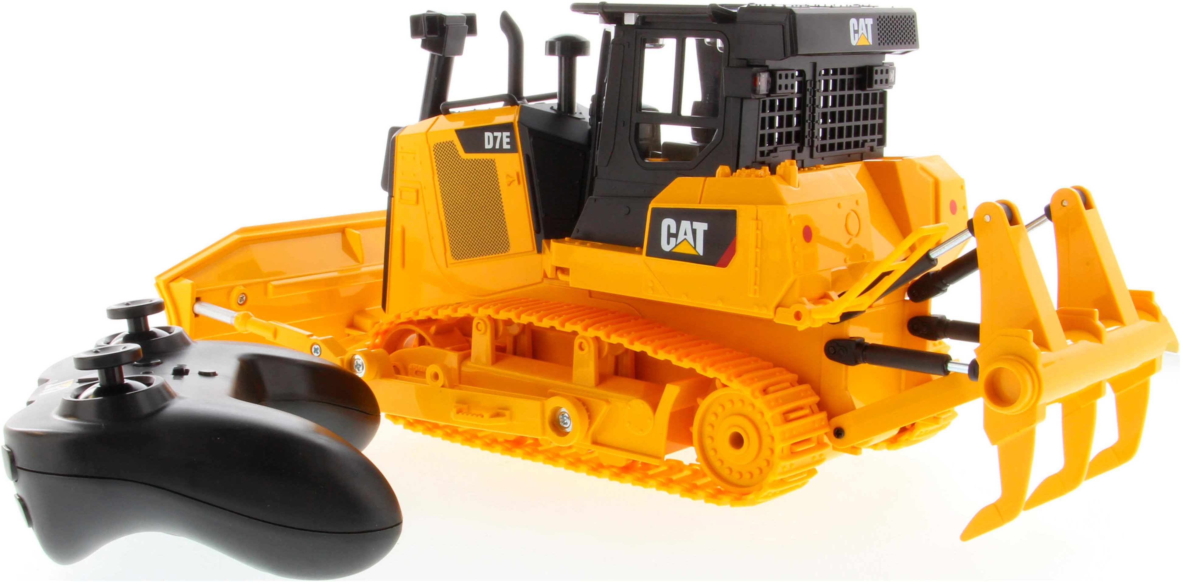 Carrera® RC-Bagger CAT D7E Bulldozer, mit Licht- und Soundfunktion