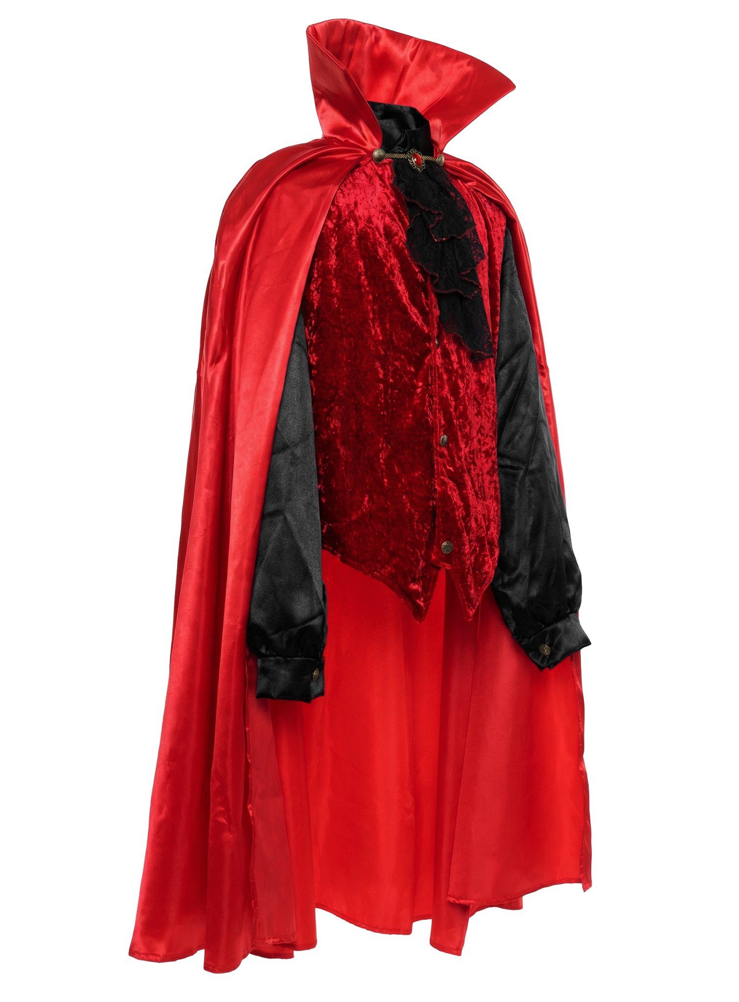 In Character Teufel-Kostüm Teufel - Karnevalskostüm Faschingskostüm Herren, Teuflisches Halloween-Kostüm für Männer