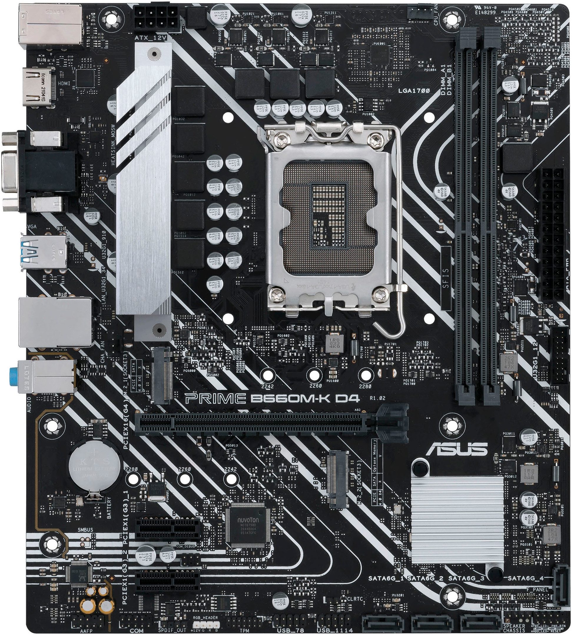 Asus PRIME B660M-K D4 Mainboard