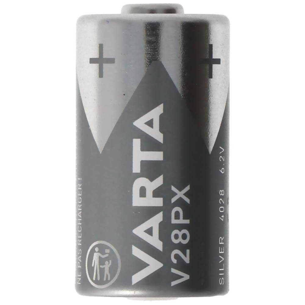 VARTA SILVER Cylindrical V28PX/4SR44 Blister 1 4028101401 Fotobatterie