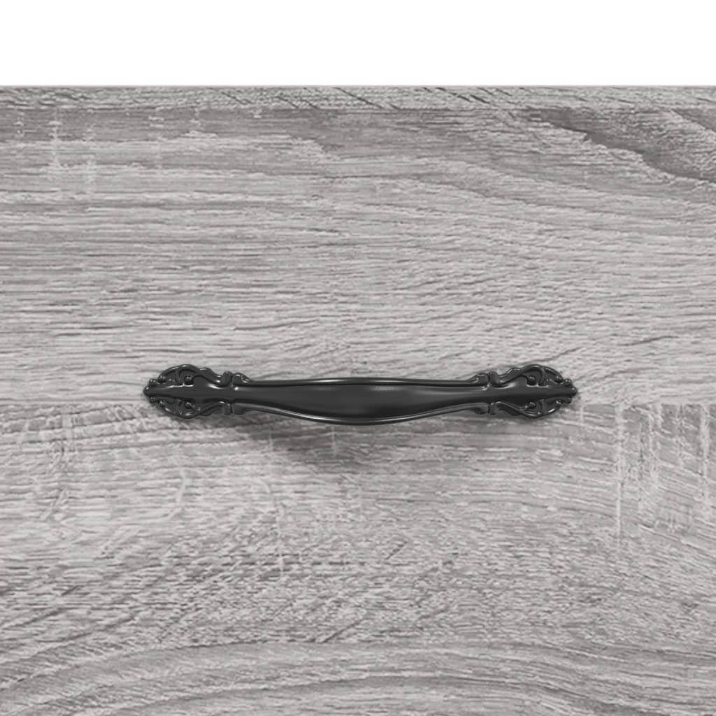 1-tlg. cm Grau vidaXL Schuhregal 102x36x60 Holzwerkstoff, Schuhregal Sonoma