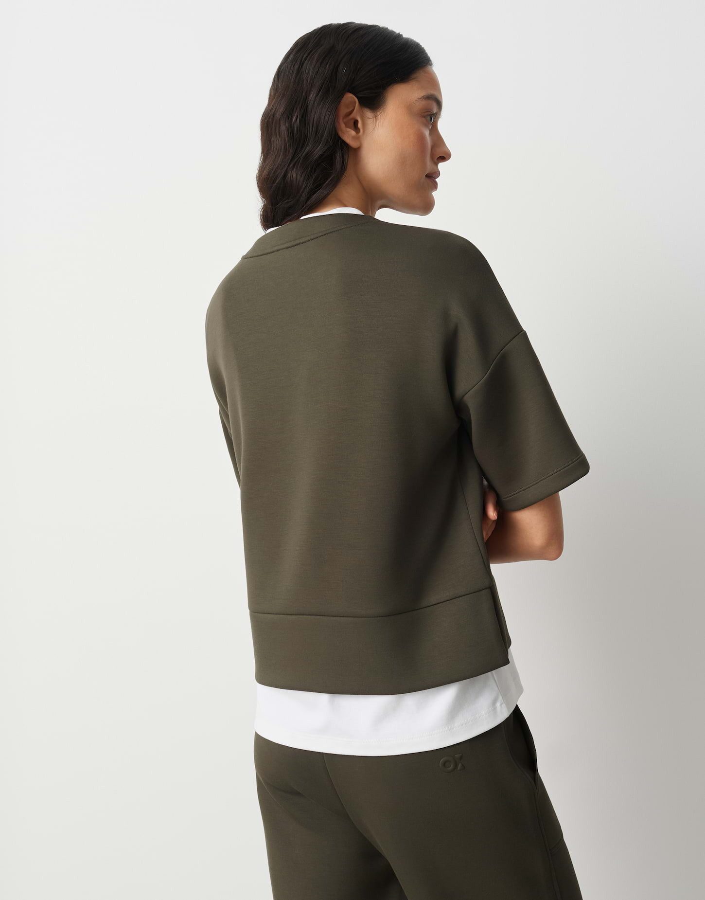 OPUS Sweatshirt Gasopa aus softem Sweat mit angerauter Oberfläche Bündchen schaffen einen soften und bequemen Abschluss