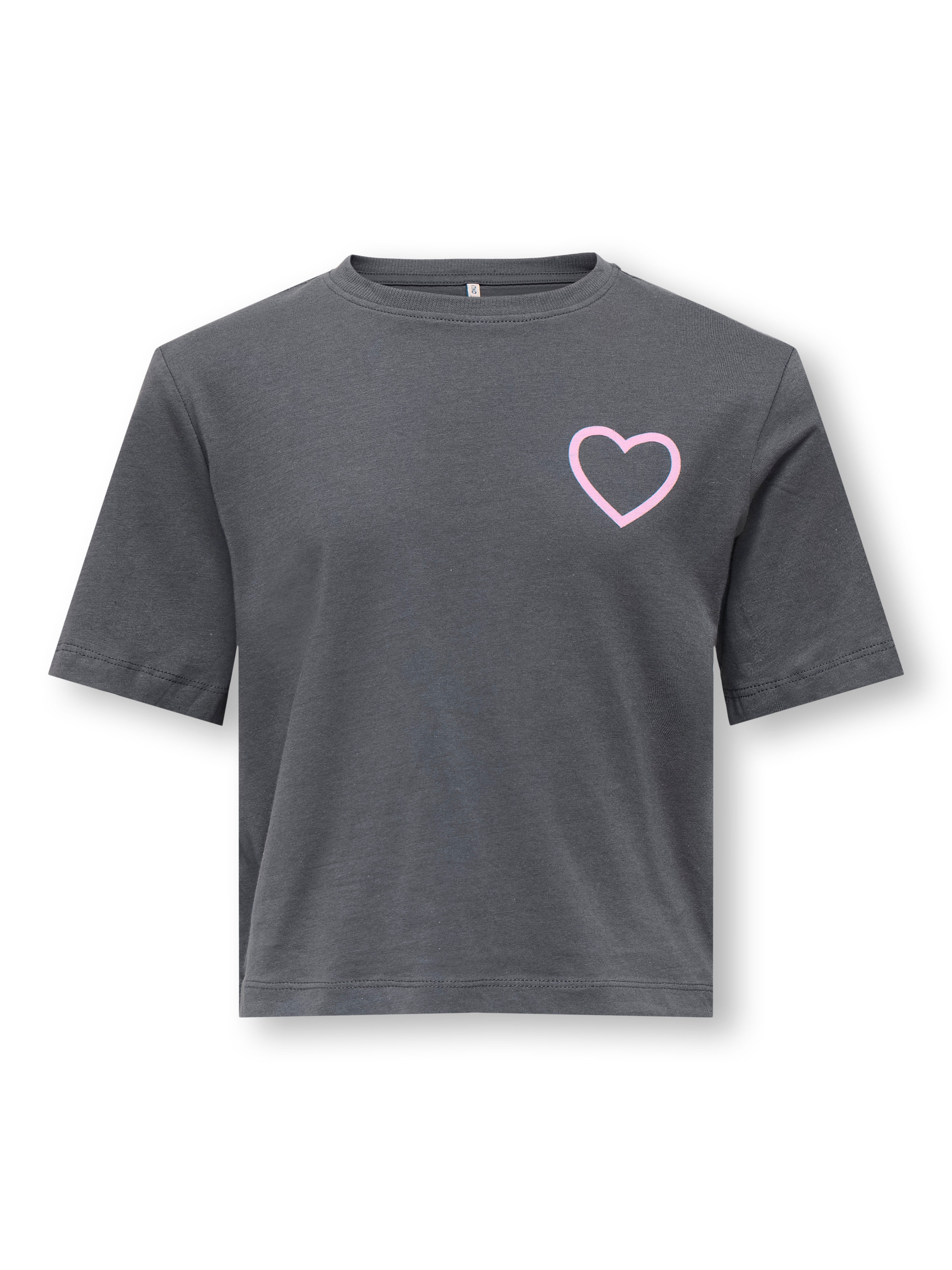 KIDS ONLY T-Shirt KOGREX S/S PRINTED TOP JRS mit süßem Brustmotiv