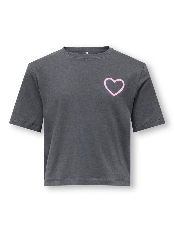 KIDS ONLY T-Shirt KOGREX S/S PRINTED TOP JRS mit süßem Brustmotiv