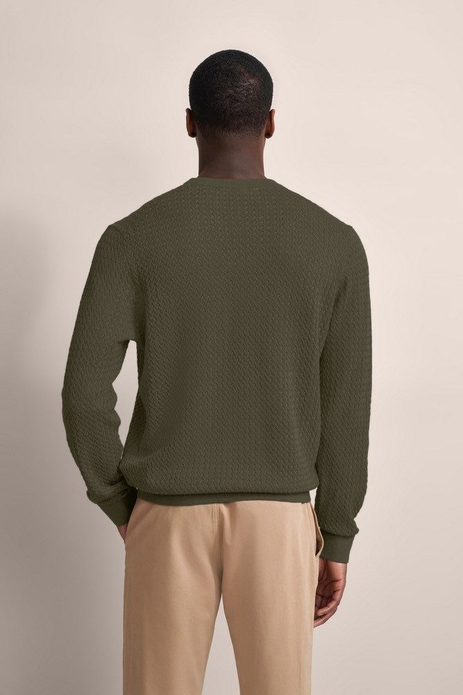 bugatti Strickpullover, mit Geflechtstruktur günstig online kaufen