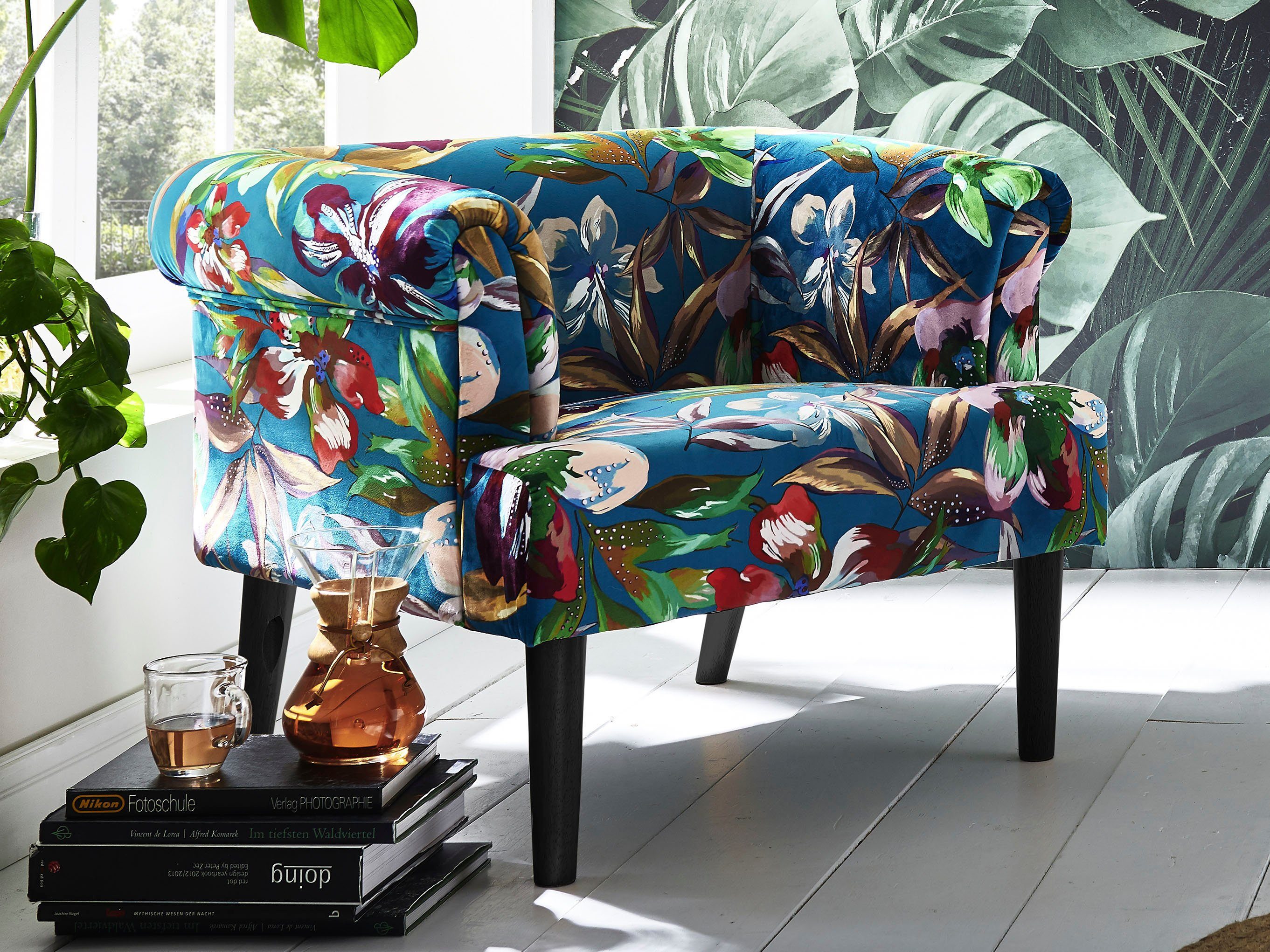 ATLANTIC home collection Sessel Charlie, Loungesessel günstig online kaufen