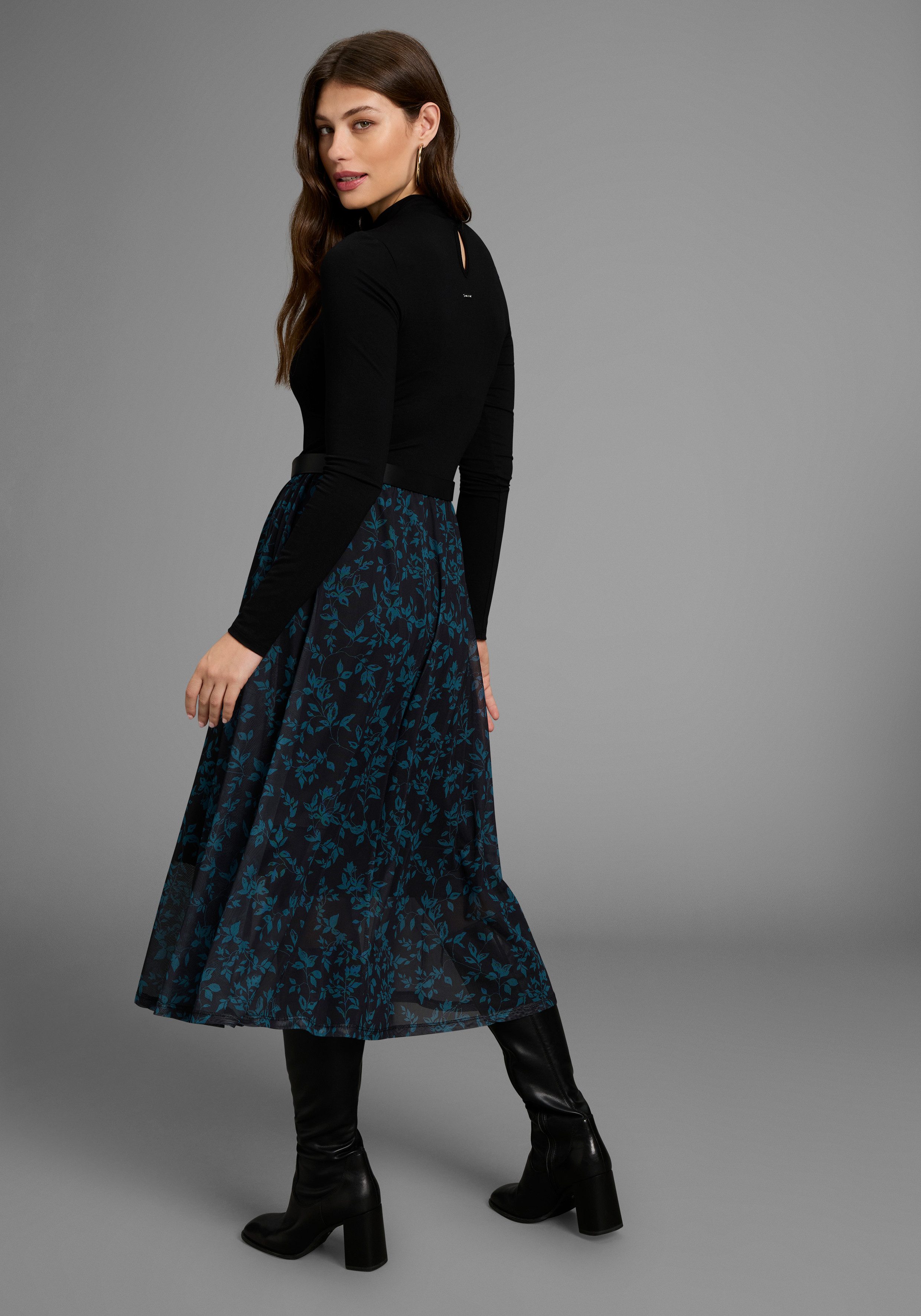 Laura Scott Meshkleid mit fließendem Meshrock günstig online kaufen