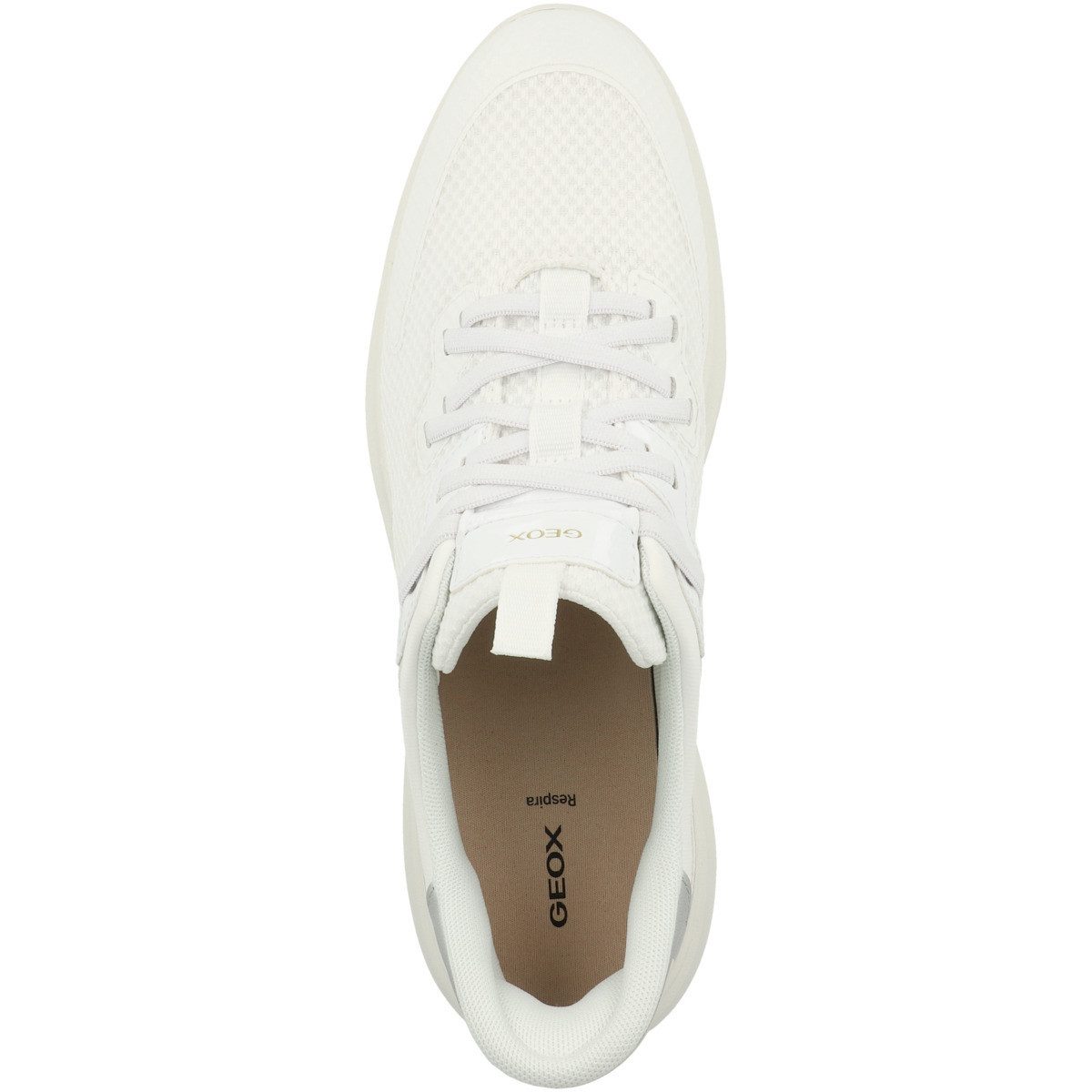 Geox D Plummery Plus Damen Sneaker Turnschuhe, Sportschuhe, Freizeitschuhe, Halbschuhe, Schnürschuhe