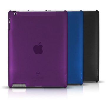 XtremeMac Tablet-Hülle Cover Schutz-Hülle Smart Case Tasche Lila, Hard-Case passend für Apple iPad 4 3 4G 3G 2 2G