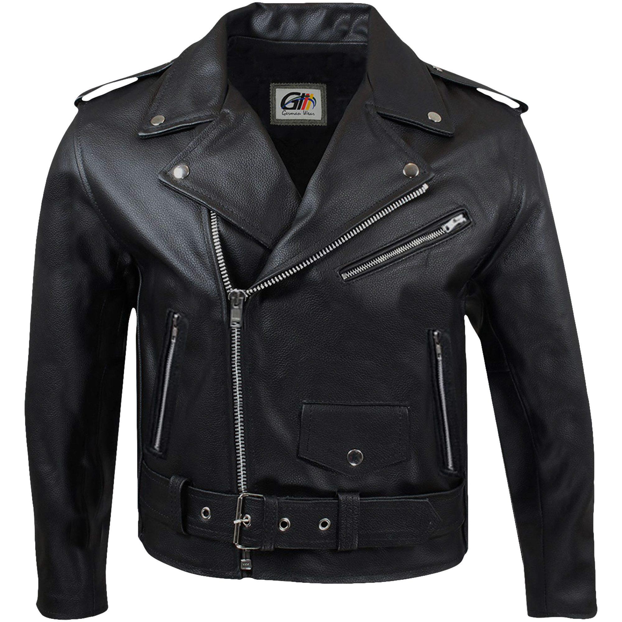 Lederjacke GW411J Black