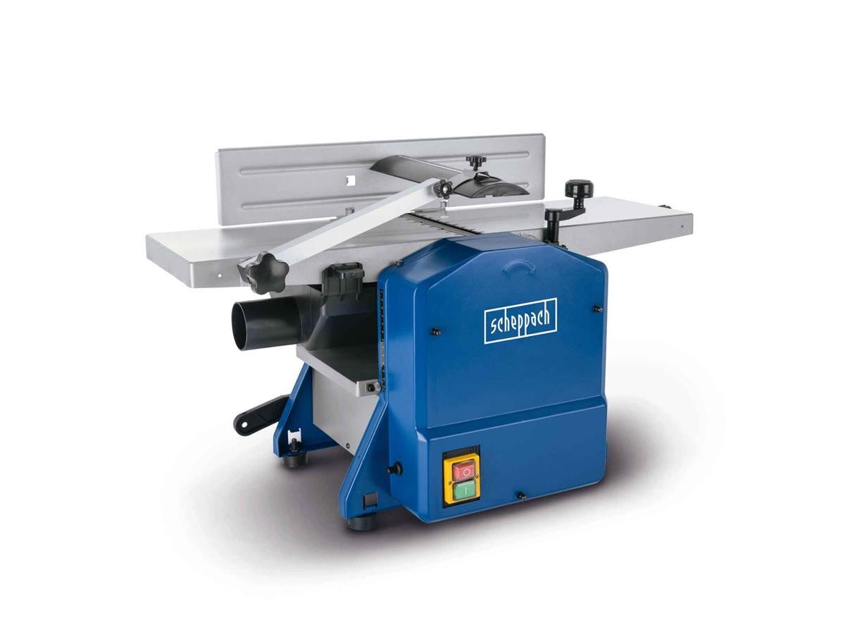 Scheppach Abricht- und Dickenhobelmaschine HMS850, 1250 in W, Нарізкаbreite: 204 in mm, (Set), Einfache Höhenverstellung über Handkurbel