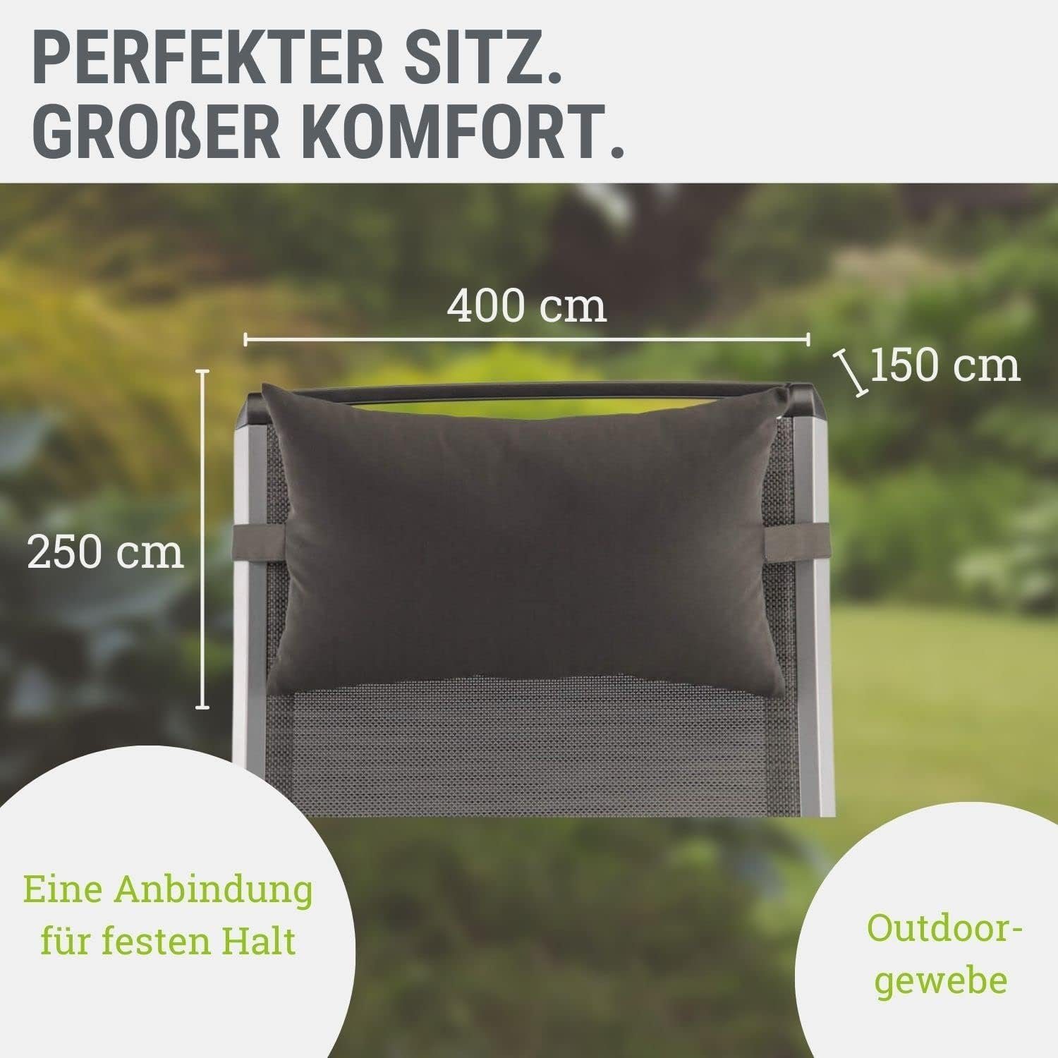 KETTtex-Exklusiv® Comfort Gartenmöbel-Polster mit besonders