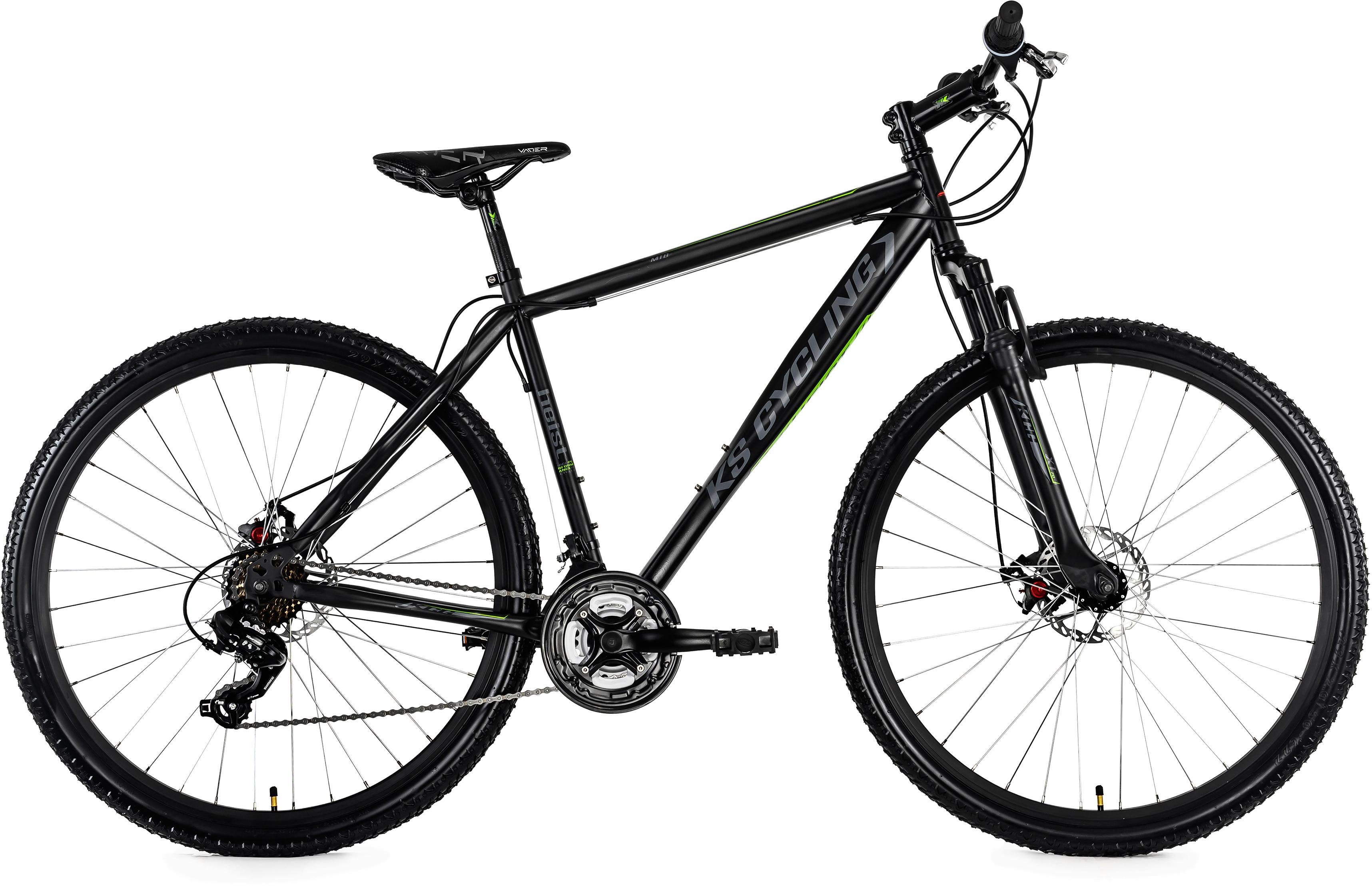 KS Cycling Mountainbike Heist, 21 Gang Shimano Altus Schaltwerk, Kettenschaltung, für Damen und Herren, Kettenschaltung