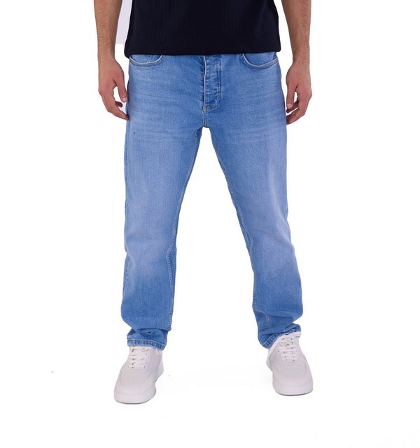 Denim Distriqt Boyfriend-Jeans Herren Sommer Boyfriend Jeans Blue 5025-2 W3 günstig online kaufen