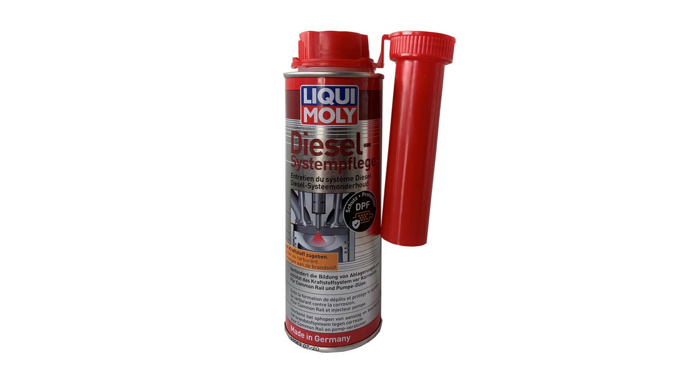 Liqui Moly Diesel-Additiv Liqui Moly Systempflege Diesel, 0.25 l, (1-St) für Dieselmotoren