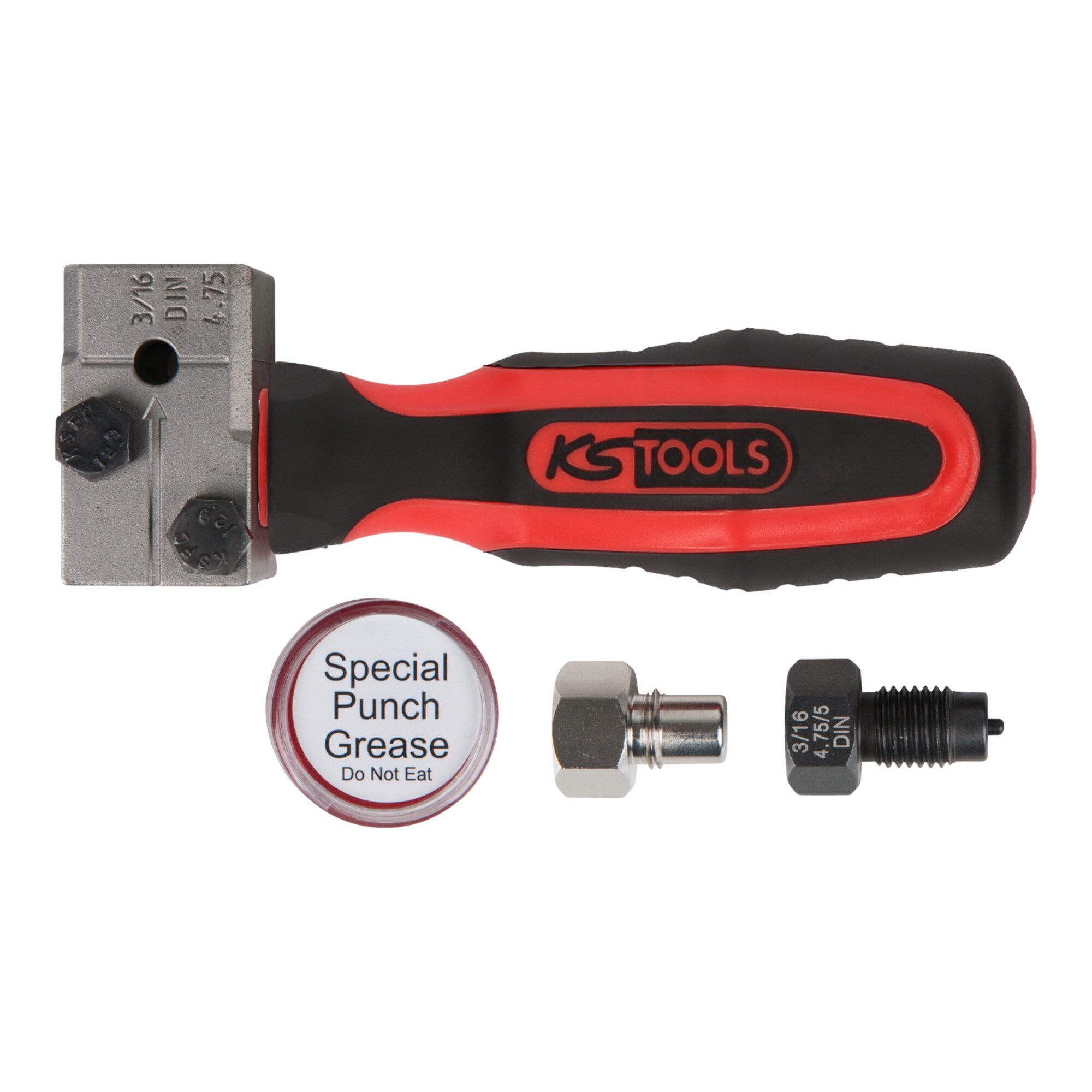 KS Tools Zubehör-Set KS Tools FLAREFIXeco 4,75 mm Universal-Bremsleitungs-Bördelgerät-Satz