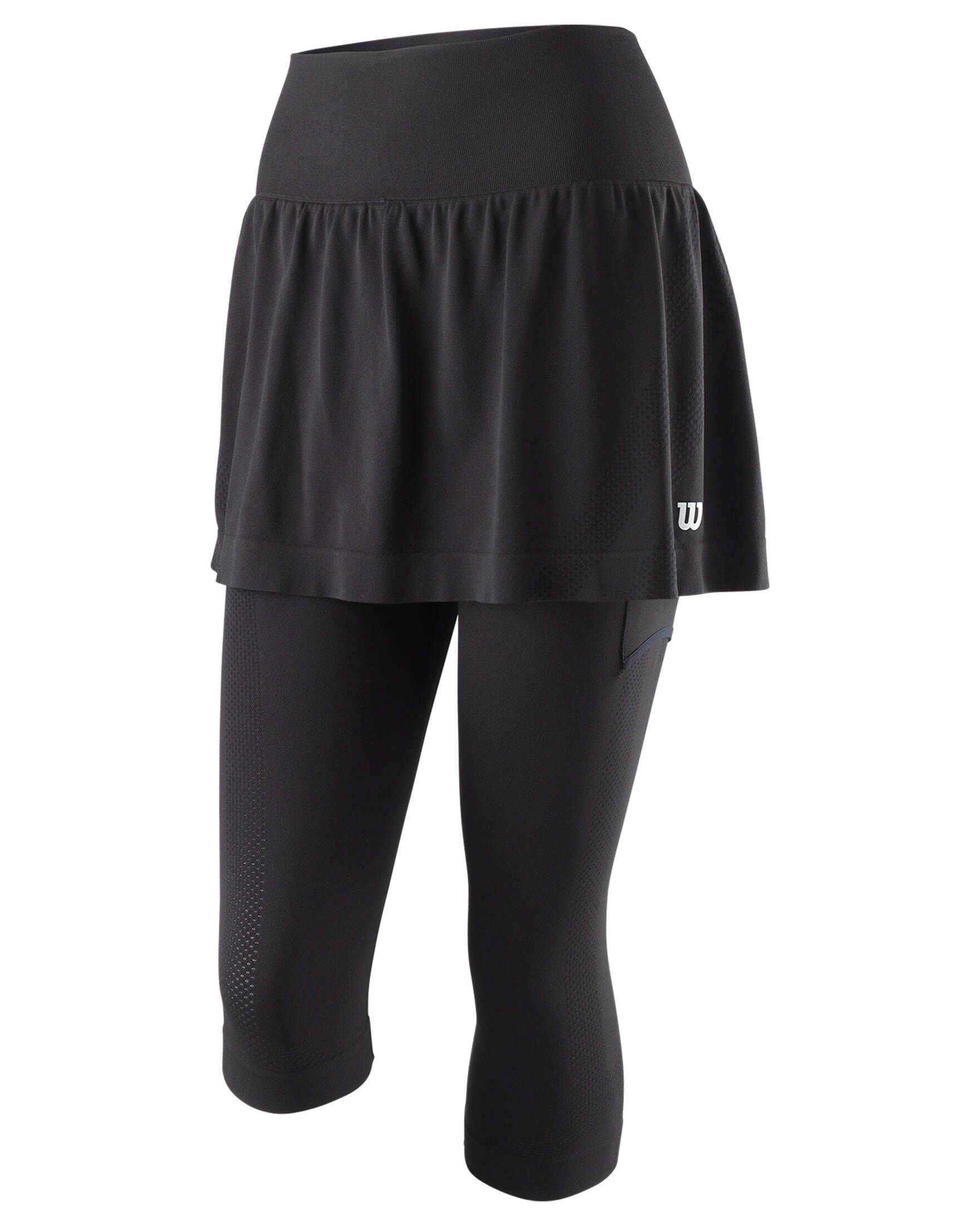 Tennisrock Mit Leggings - Sportlicher Skort Für Damen Mit 3/4-Länge