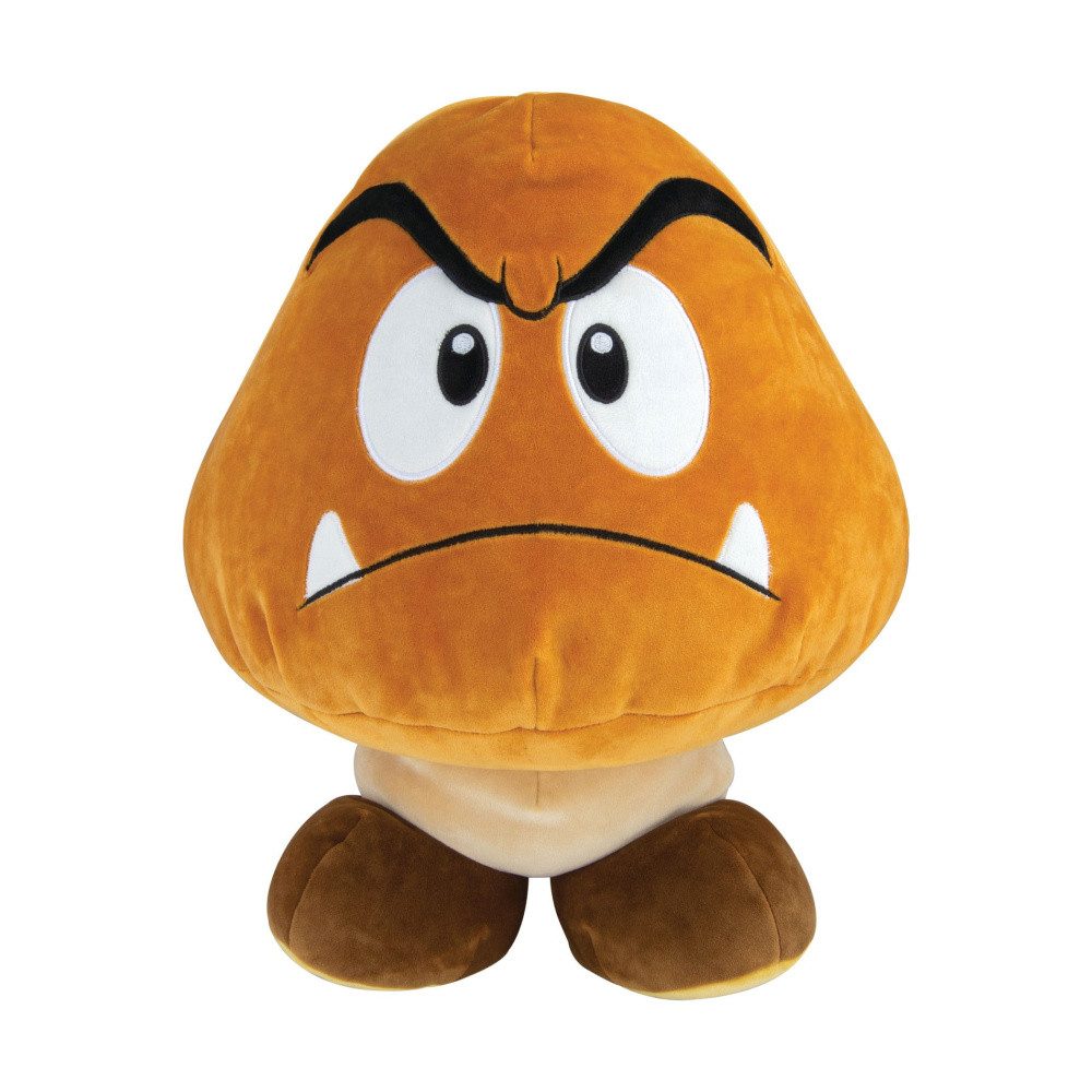 Tomy® Plüschfigur Super Mario Mocchi-Mocchi Mega Plüschfigur Gumba 32 cm
