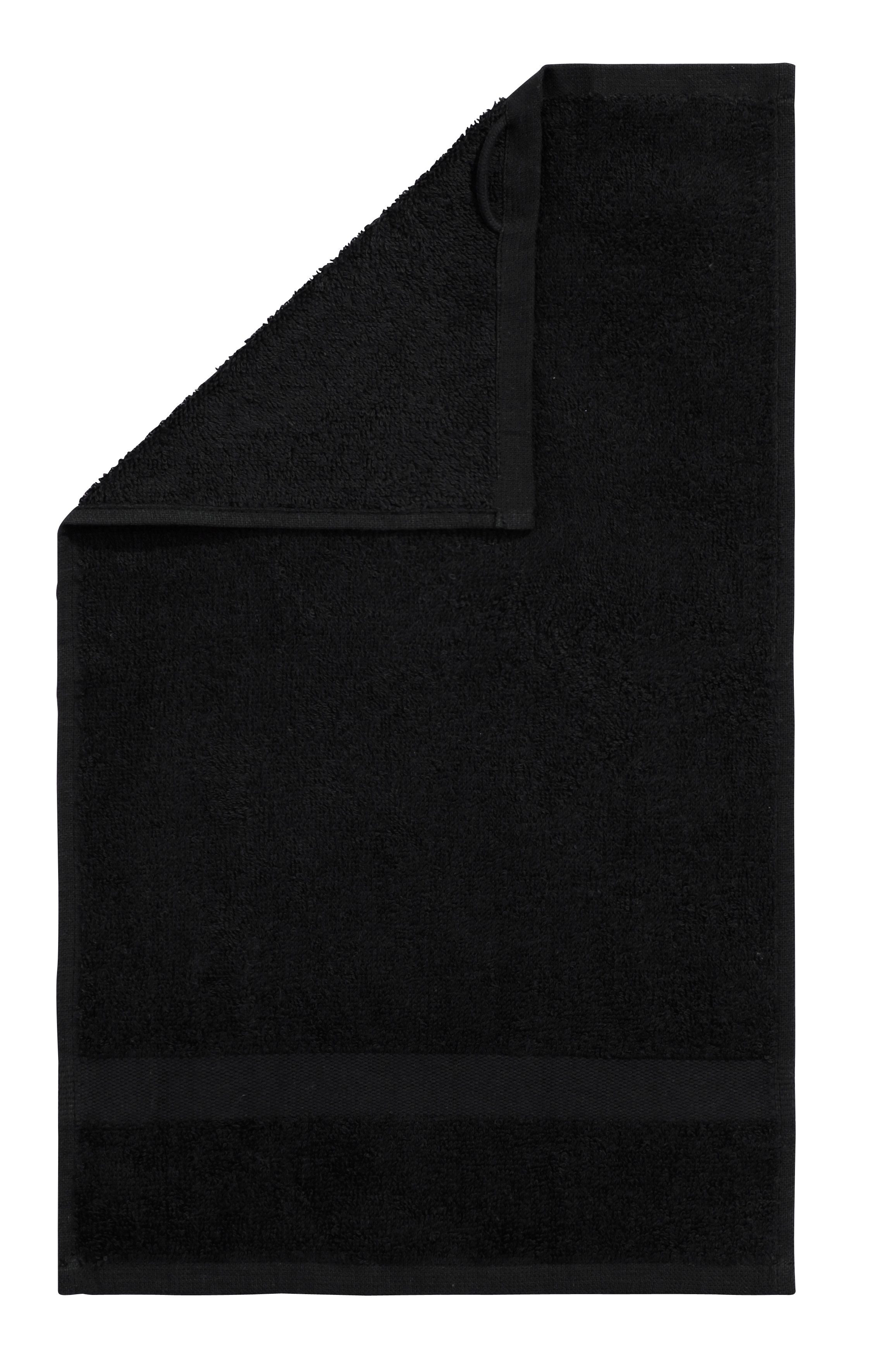 OTTO home Gästehandtücher Vanessa, 8 Gästehandtücher, 30x50cm, in Standard- und Premium-Qualität, Walkfrottee (Set, 8-St), Handtücher mit Bordüre, 100% Baumwolle, einfarbig, weich
