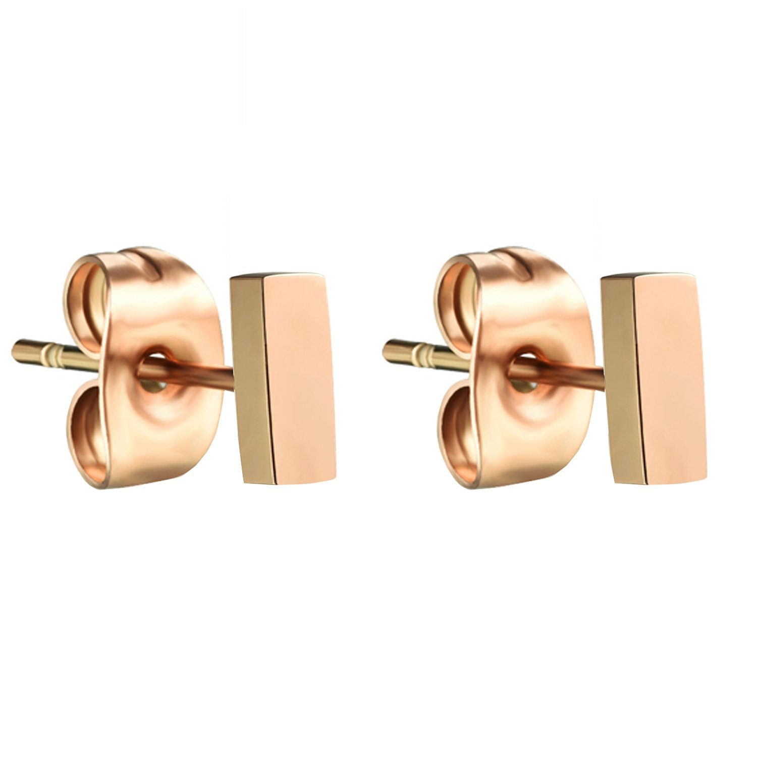 LÖB Paar Ohrstecker 18K Roségold vergoldet günstig online kaufen
