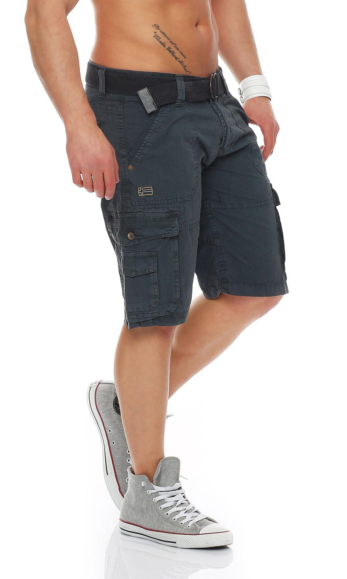 Geographical Norway Cargoshorts Herren Shorts PARACHUTE (mit abnehmbarem Gü günstig online kaufen