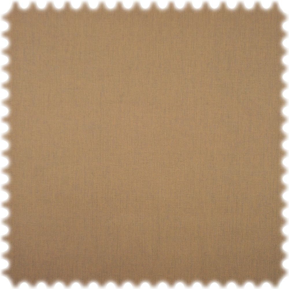 Heiro Stoff UV Beständiger Outdoor Möbelstoff Sunset Uni Beige, Polsterstoff Meterware - Breite:150 cm