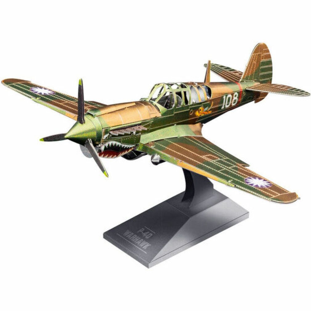 Metal Earth® 3D-Puzzle 3D-Puzzle P-40 Warhawk, Puzzleteile
