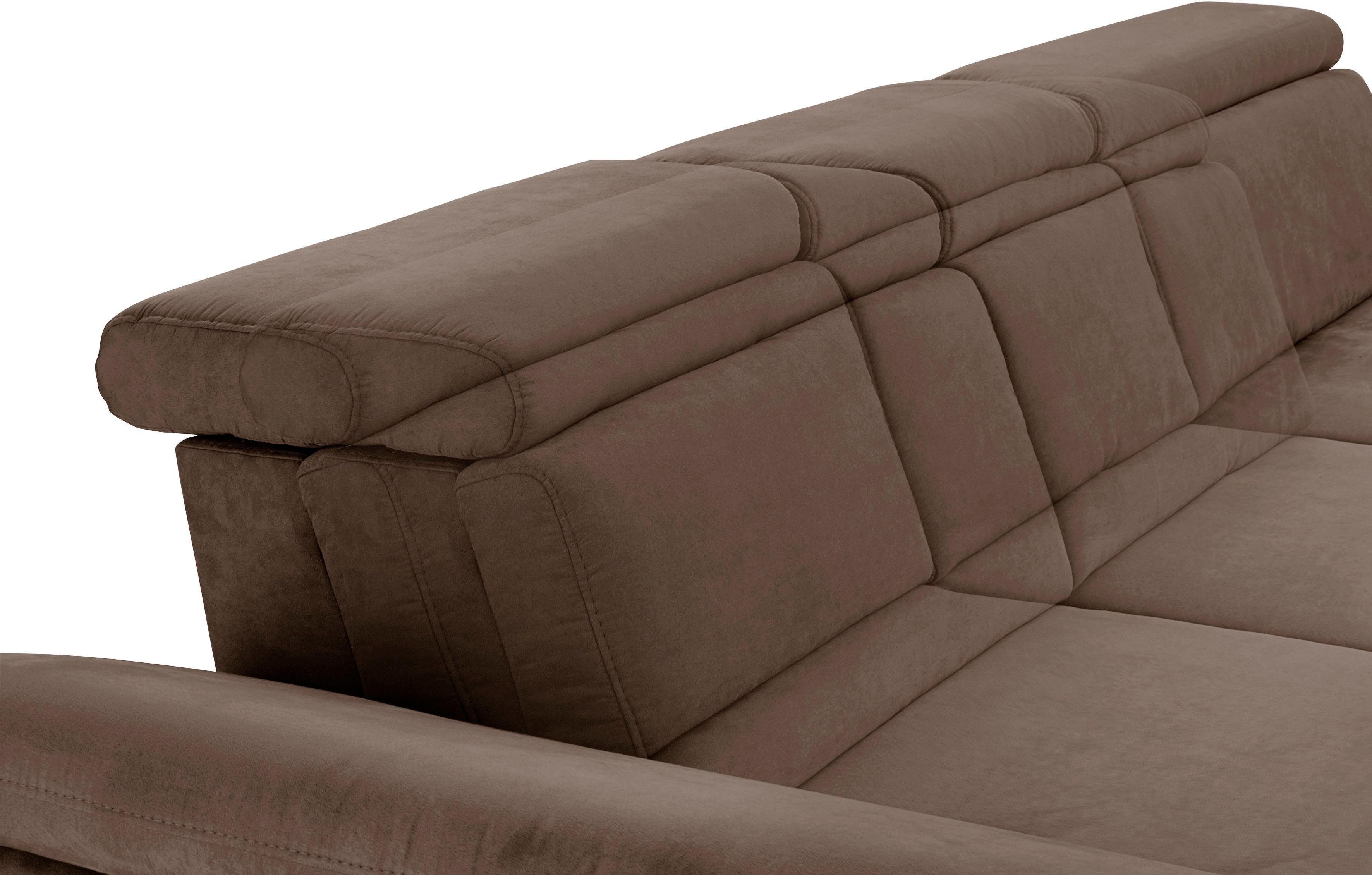 sit&more Ecksofa Scorpio L-Form, inklusive Sitztiefenverstellung, günstig online kaufen