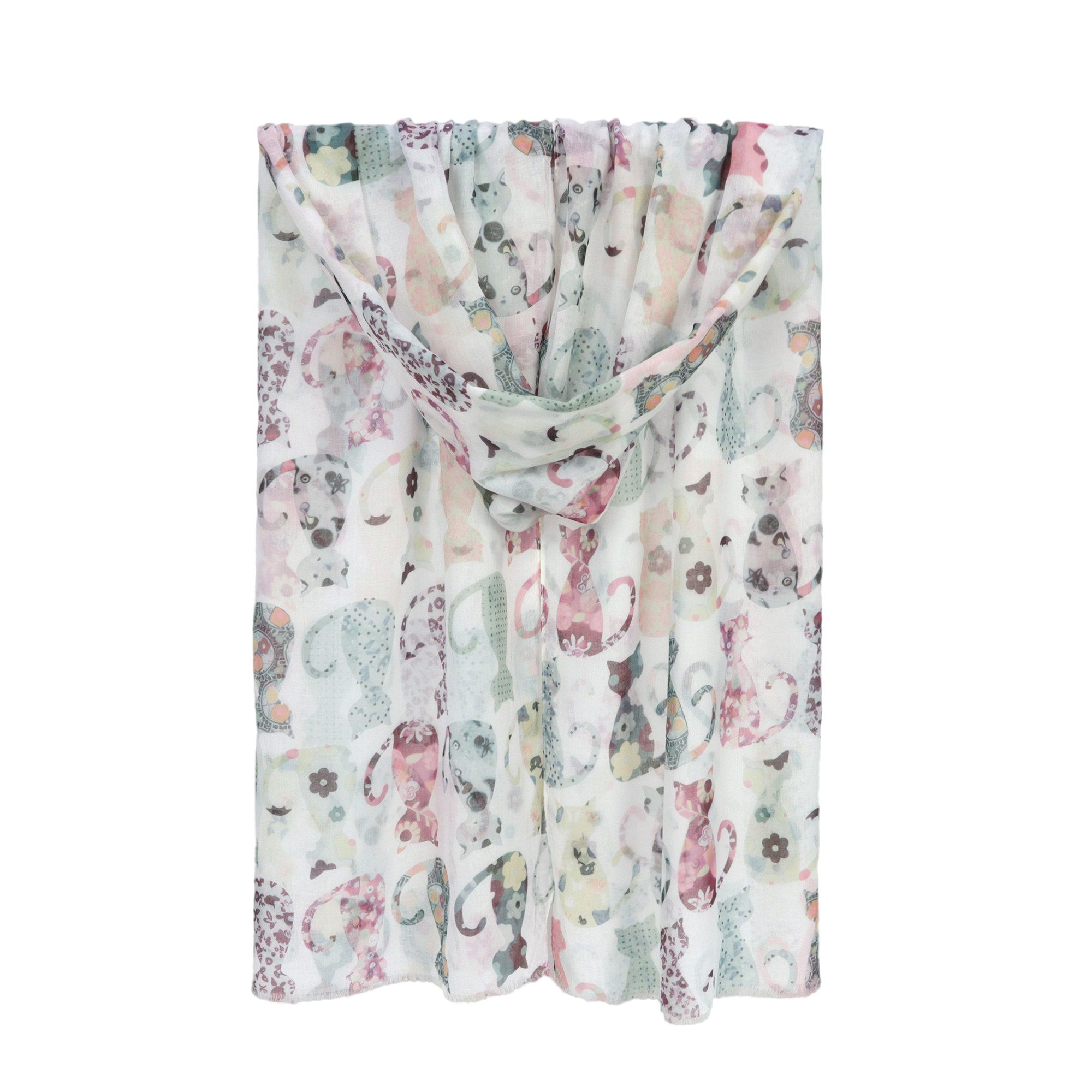 ZEBRO Modetuch Schal Katzenkanne günstig online kaufen