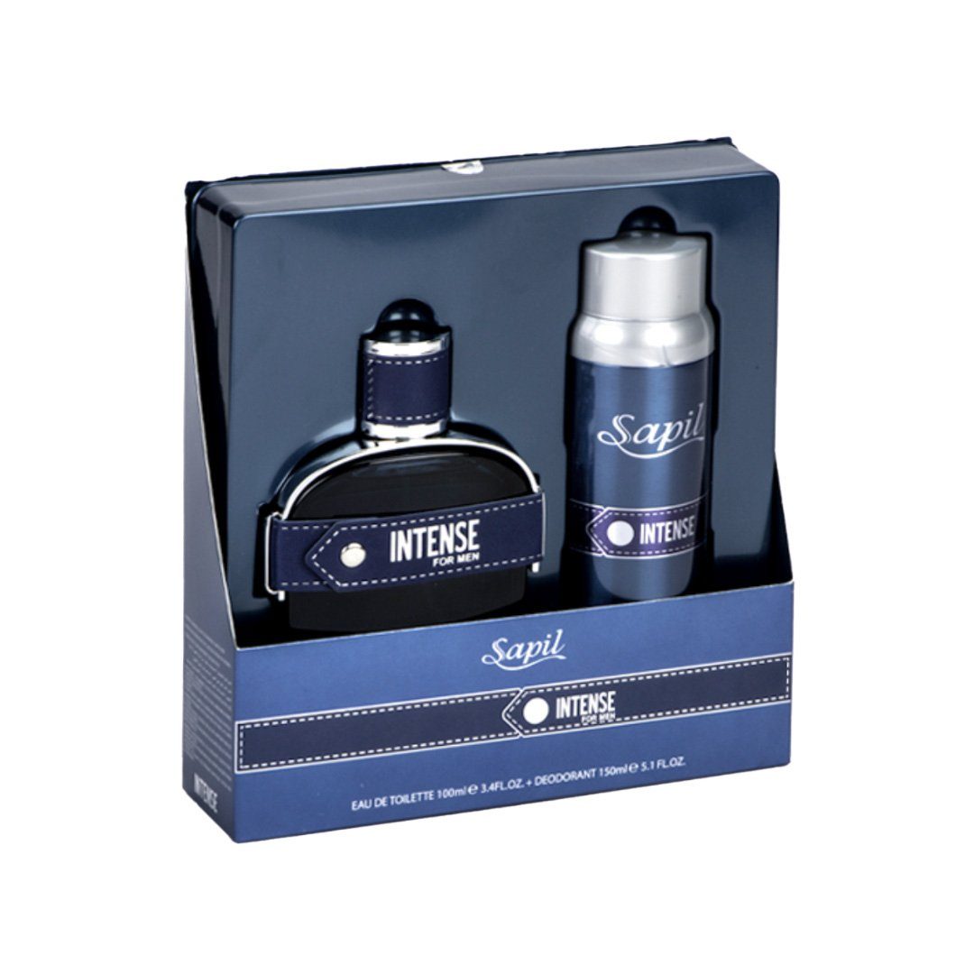 Men + Duft-Set 150ml EDT Sapil 100ml Deodorant for Intense Geschenkset Sapil