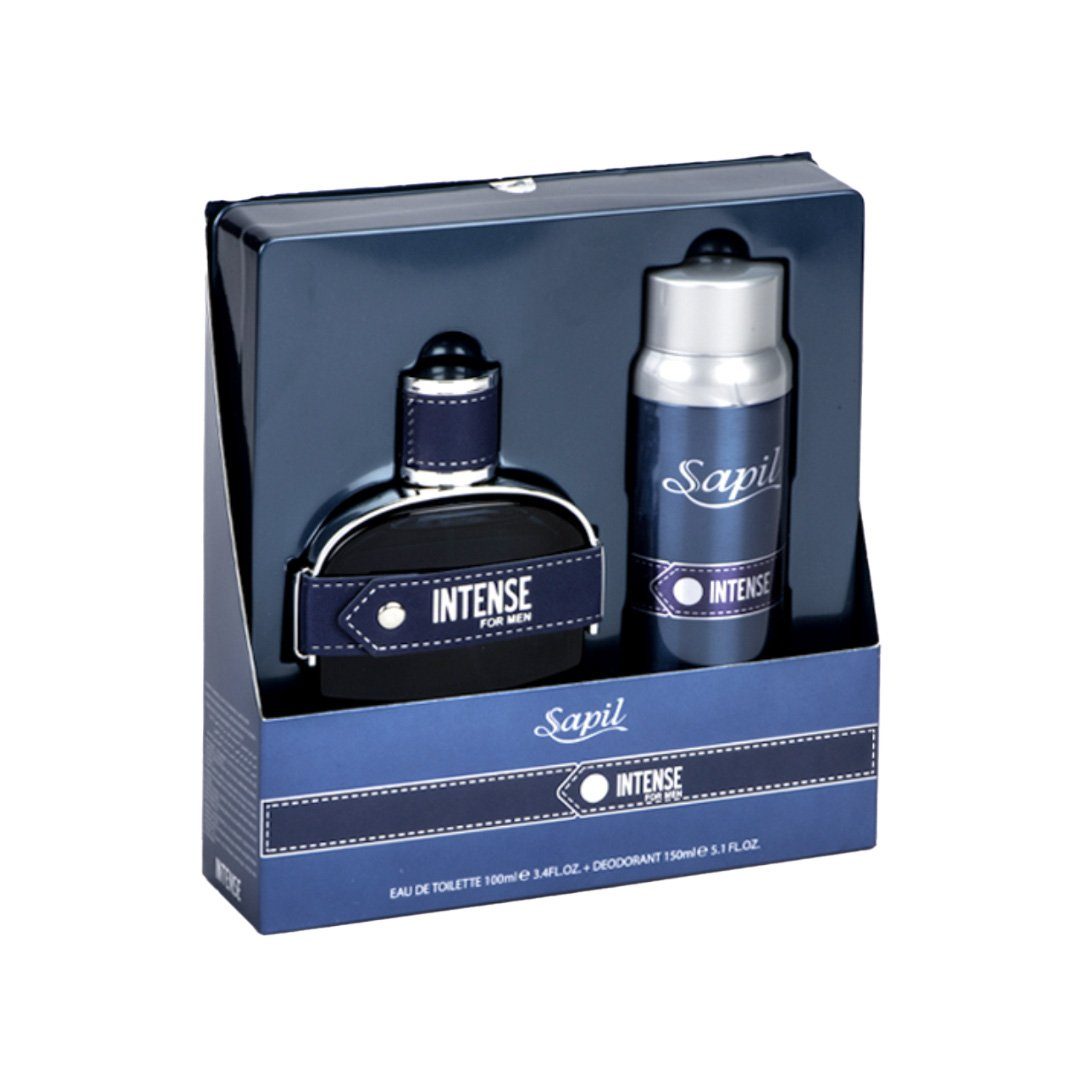 100ml Deodorant Geschenkset EDT for Sapil Intense Sapil 150ml Duft-Set Men +