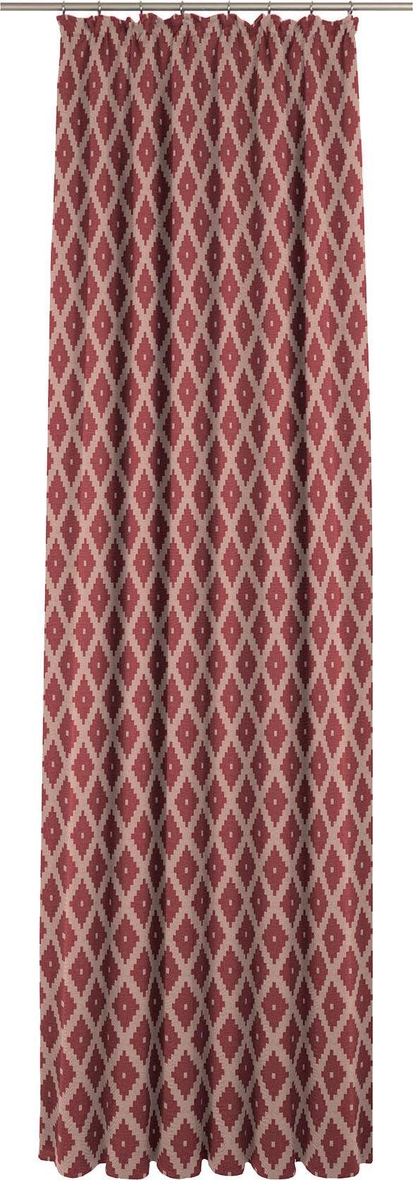 Adam Vorhang Maroccan Shiraz, Kräuselband (1 günstig online kaufen