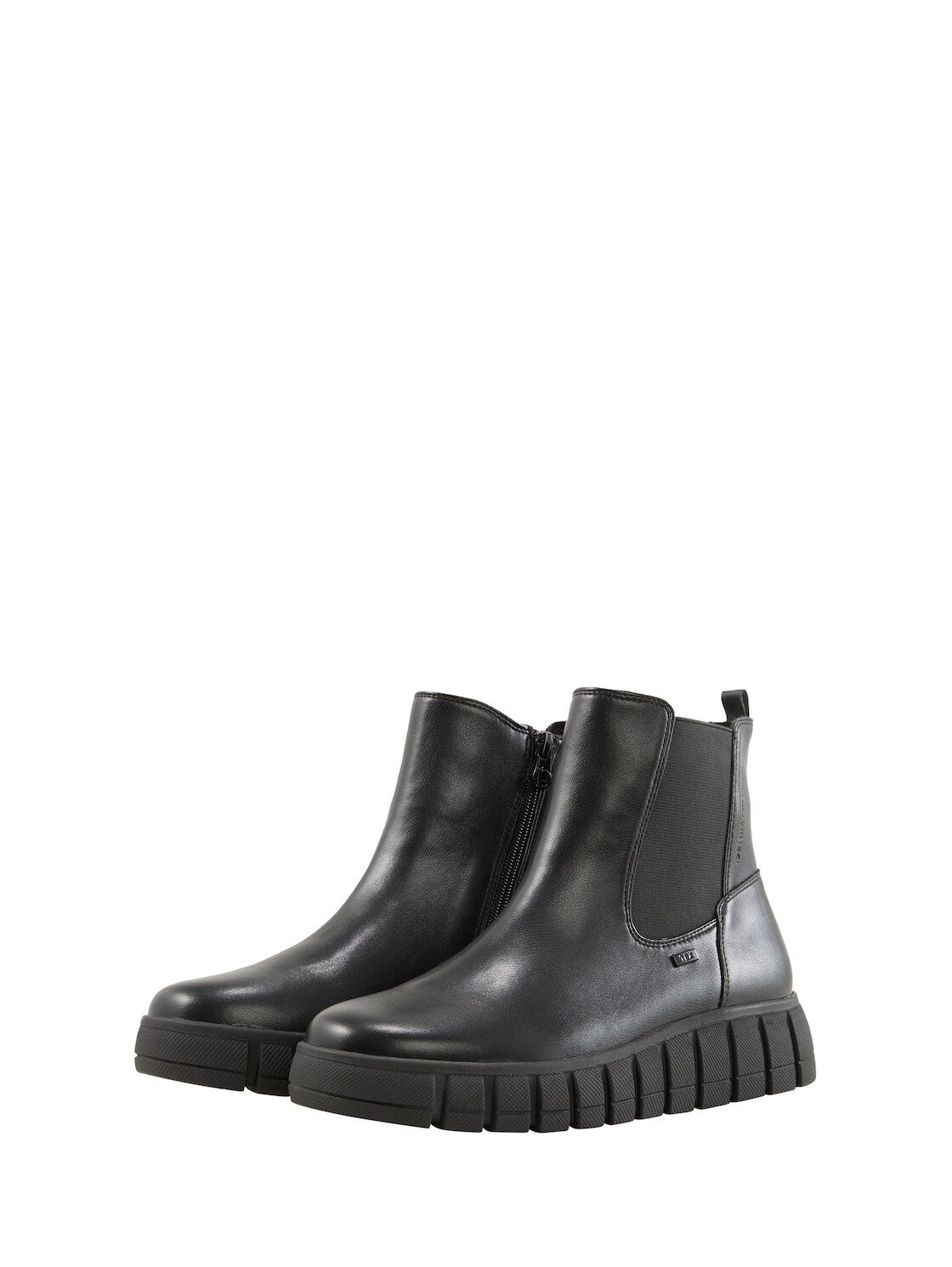 TOM TAILOR Denim Shoes Licence Stiefel Chelsea Boots mit Plateau-Sohle