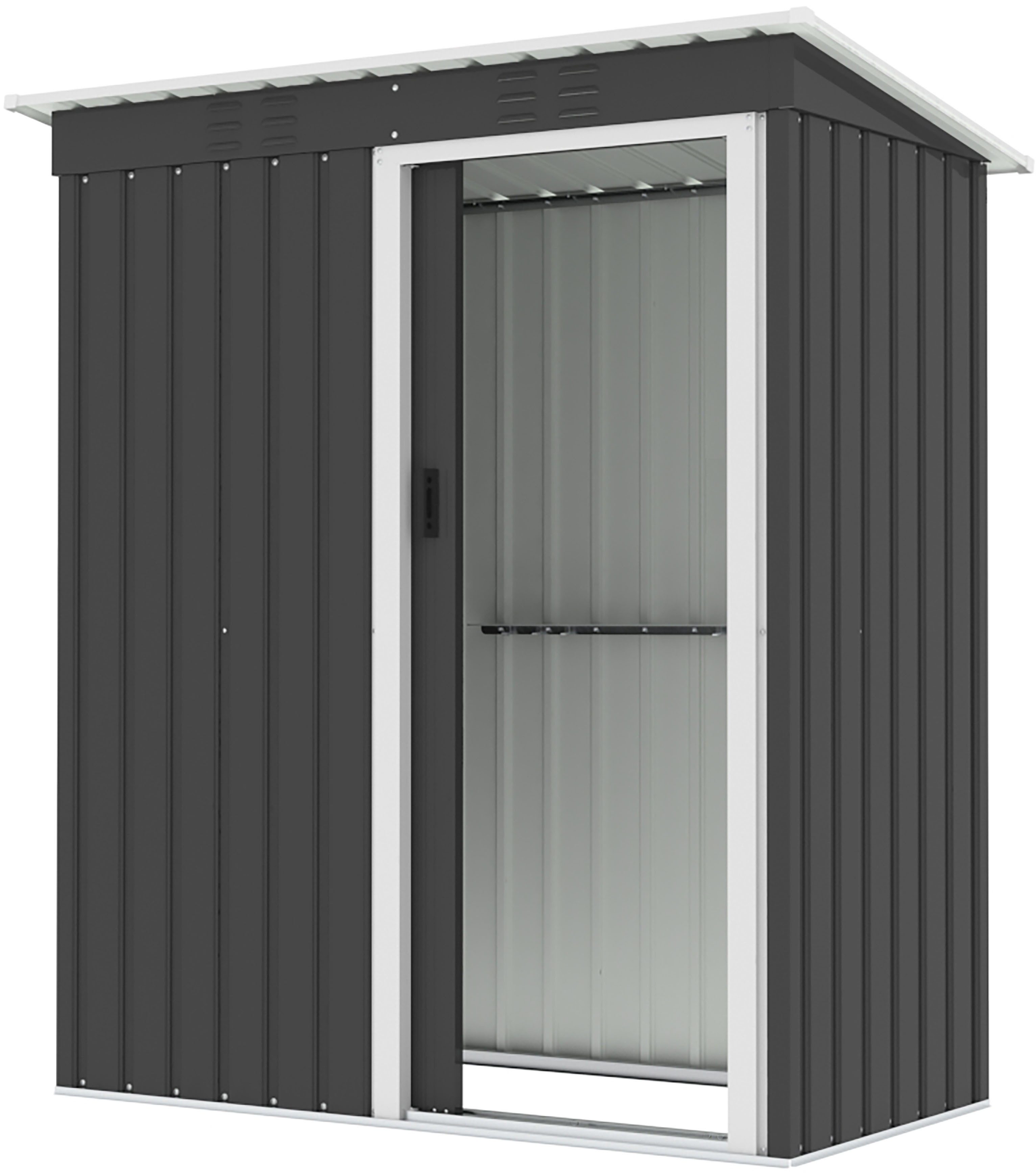 KONIFERA Gerätehaus Gartenhaus Zamora, BxT: 162x86 cm, wetterfest und langlebig, nahezu wartungsfrei – Bild 4 von 5