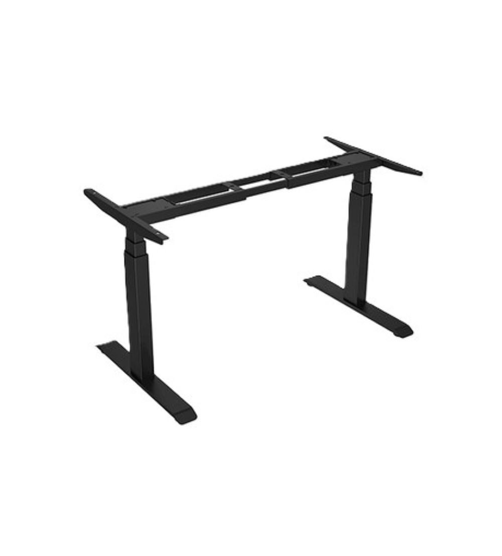 Maja Möbel Schreibtisch -Gestell el. höhenverstellbar, 2Motoren 120kg, 4-fach Memory