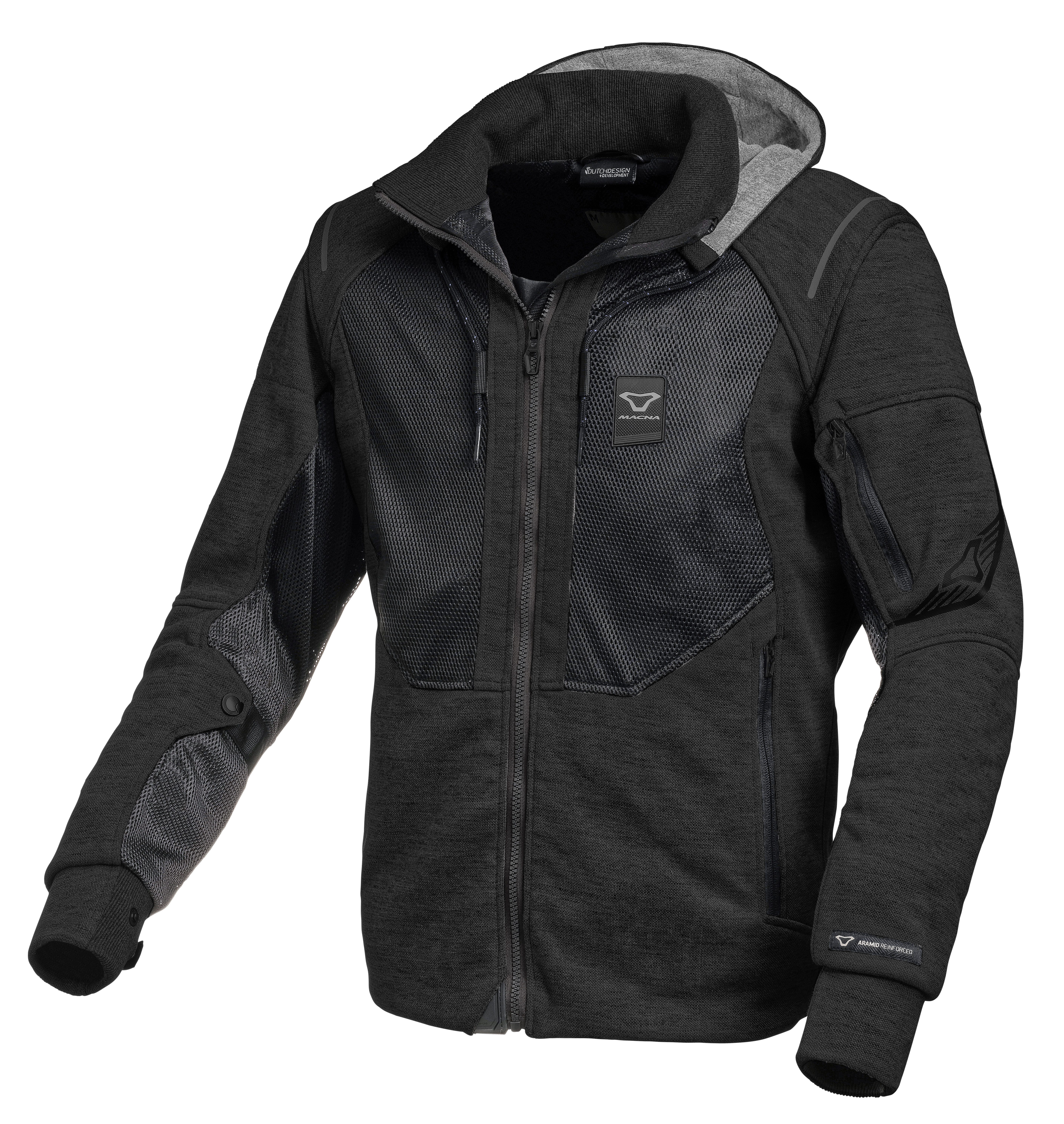 Motorradjacke Breeze Motorrad Zip Hoodie