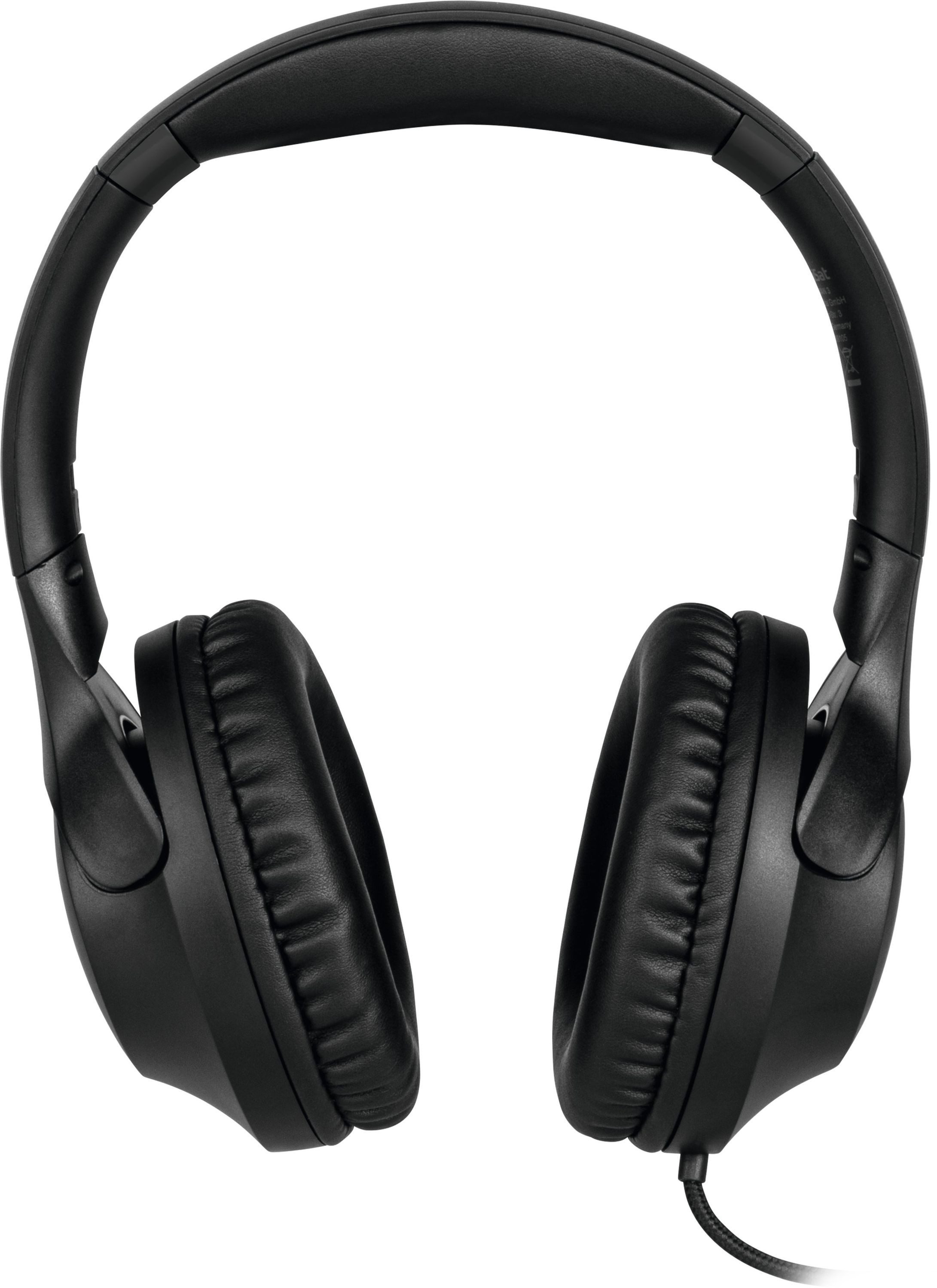 TechniSat STEREOMAN 3 Over-Ear-Kopfhörer (integriertes Mikrofon, Tastensteuerung, bequem gepolsterte Ohrmuscheln)
