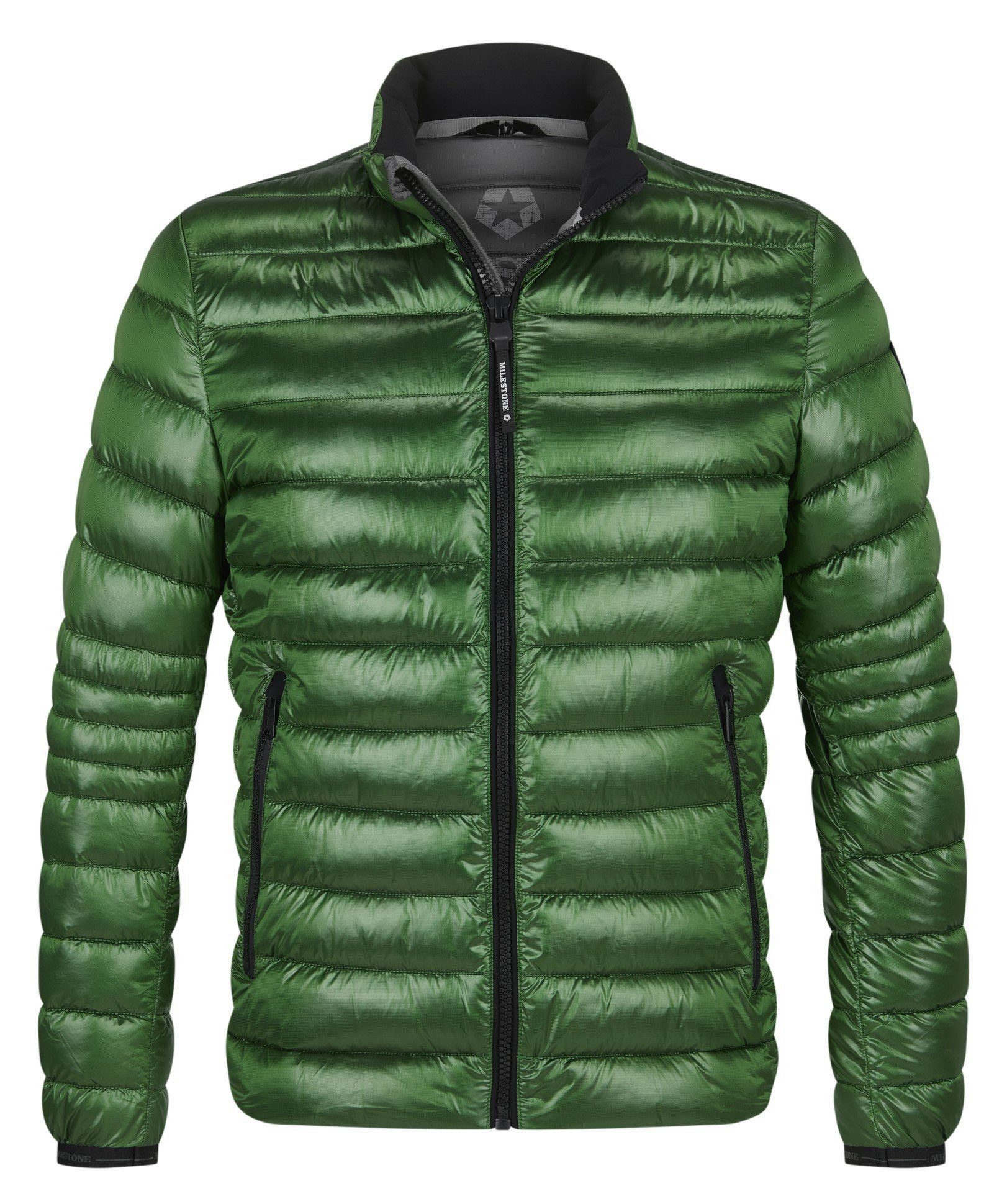 Milestone Steppjacke High-Shine Oberstoff mit wasserabweisender Ausrüstung, günstig online kaufen
