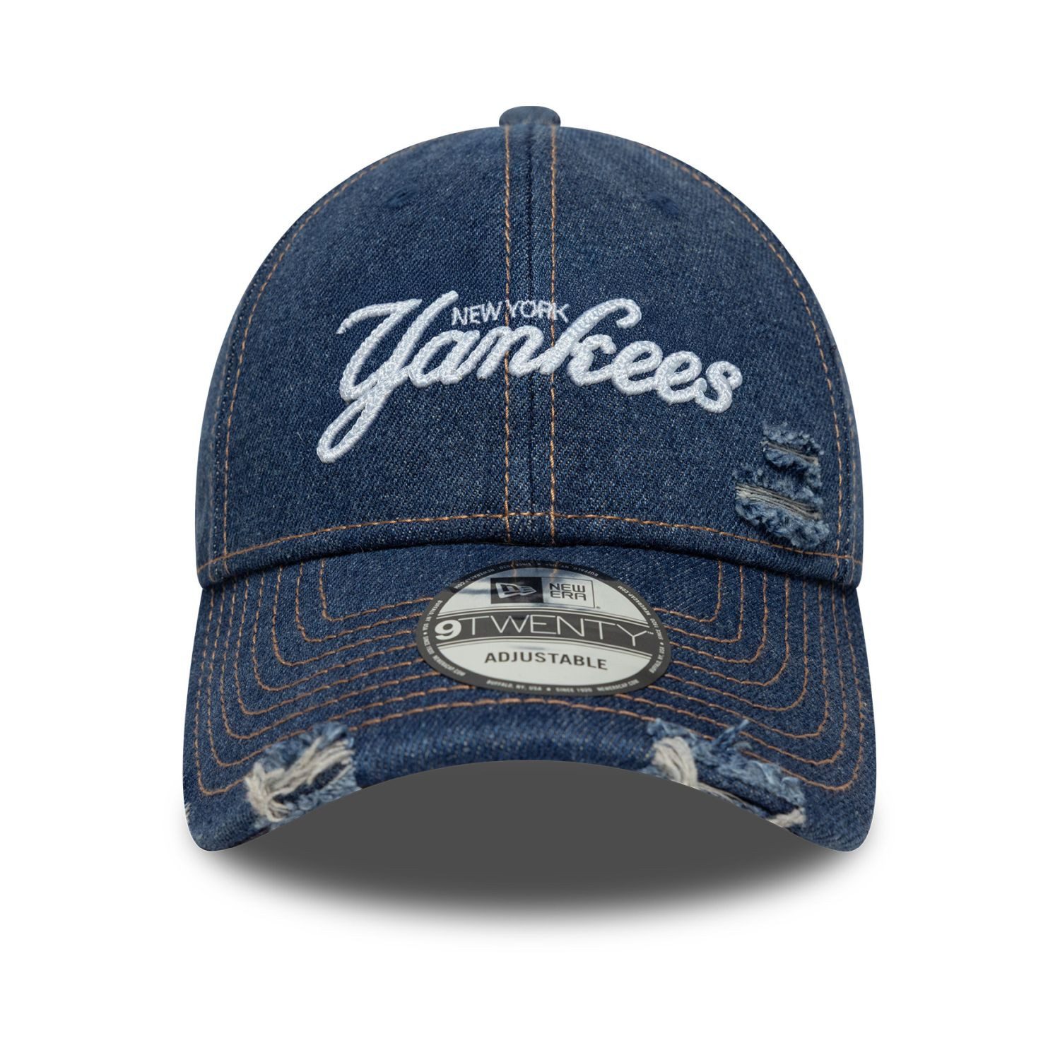 New Era Baseball Cap 9Twenty DISTRESSED DENIM New York Yankees günstig online kaufen