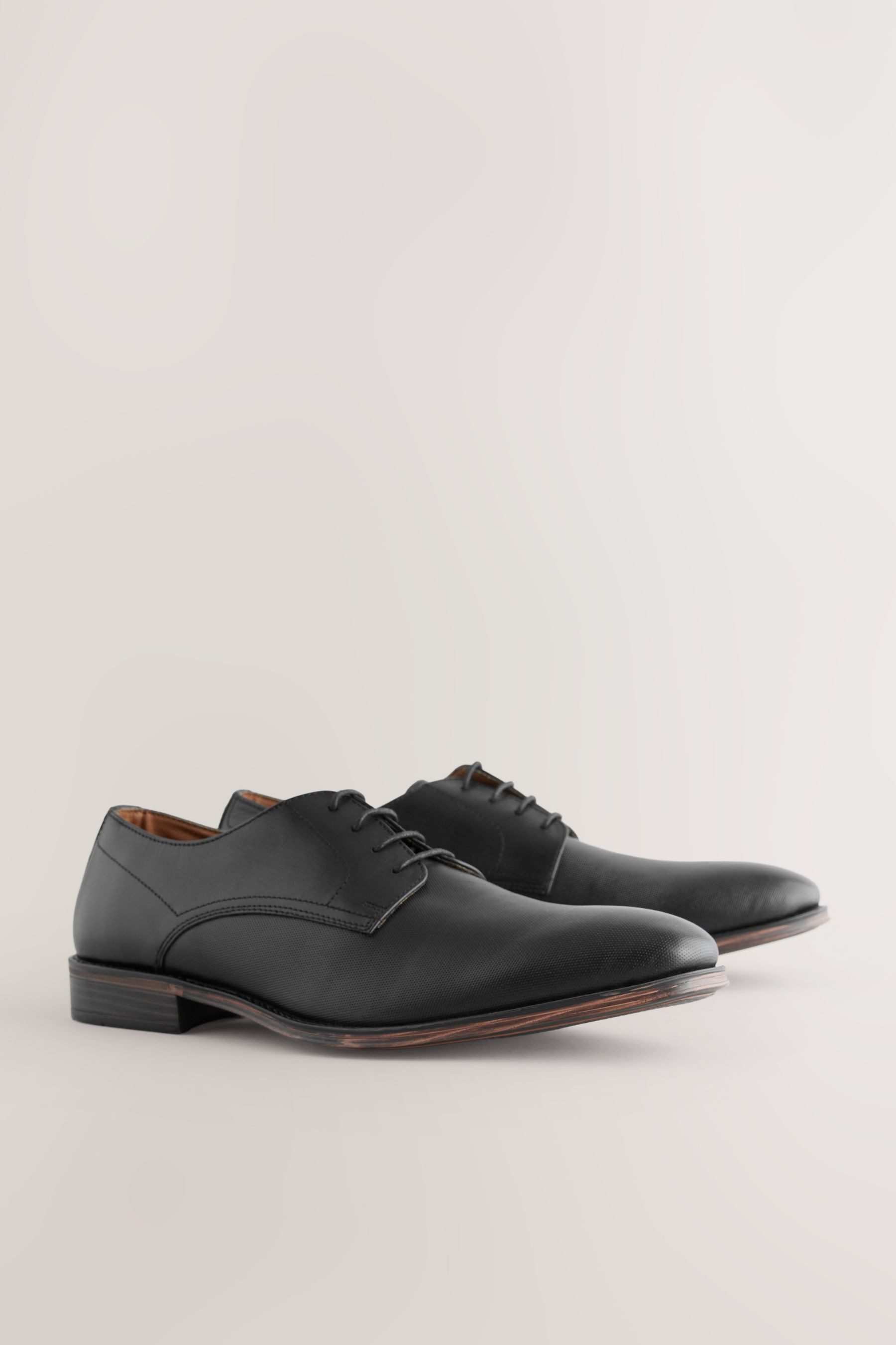 Next Derby-Schuhe aus Saffiano-Leder Slipper (1-tlg)