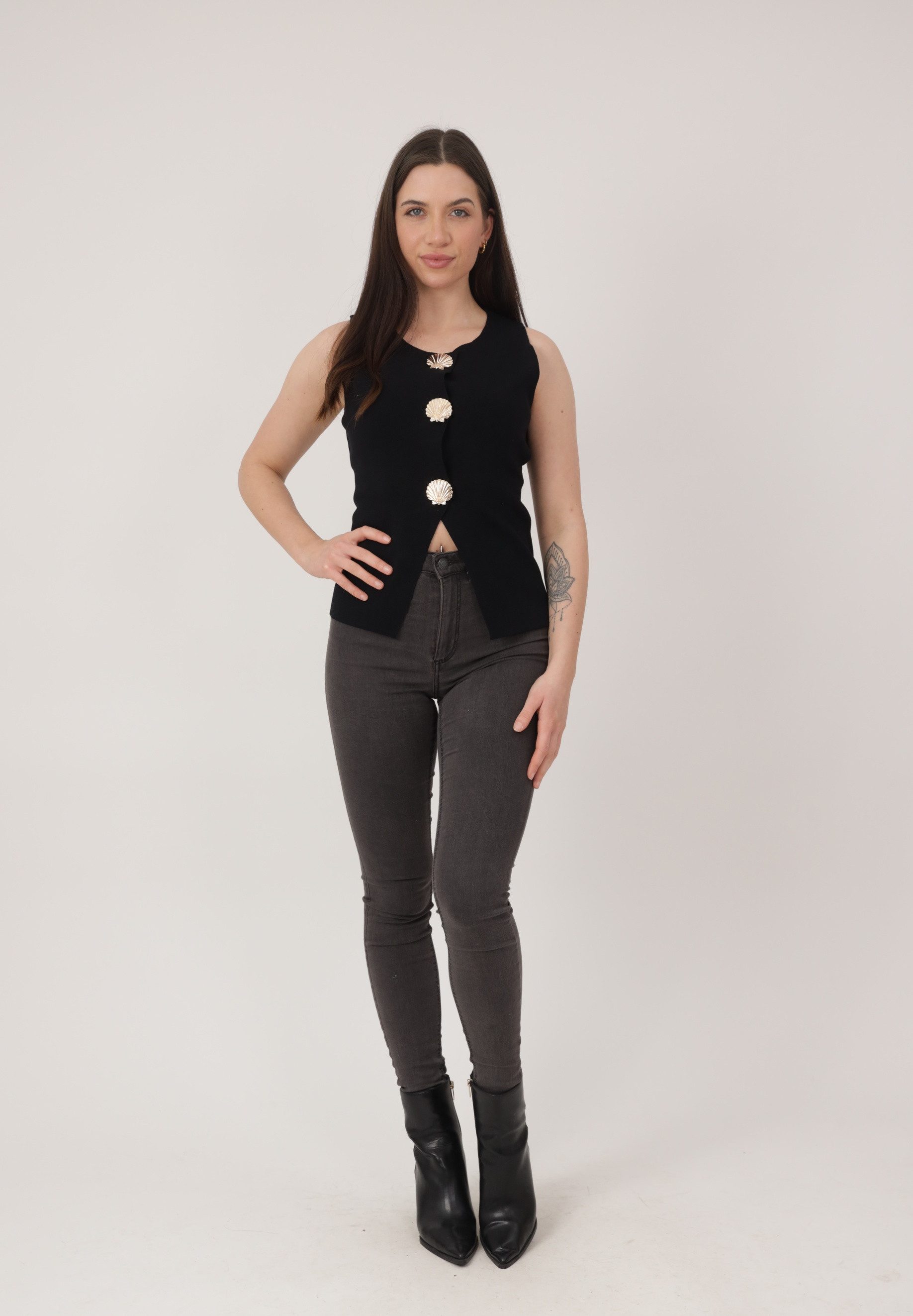 Elara Blusenblazer Oberteil