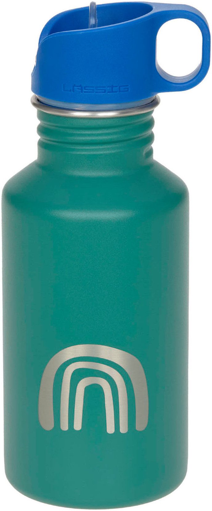 Trinkflasche Little Gang, Rainbow, green