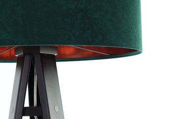 ONZENO Stehlampe Glamour Soft 50x25x25 cm, einzigartiges Design und hochwertige Lampe